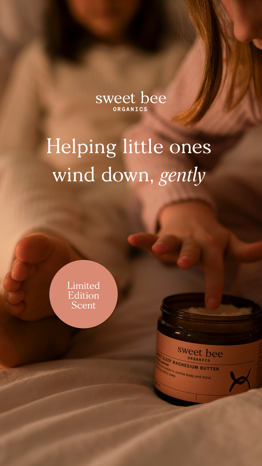 Sweet Bee Organics Facebook ad