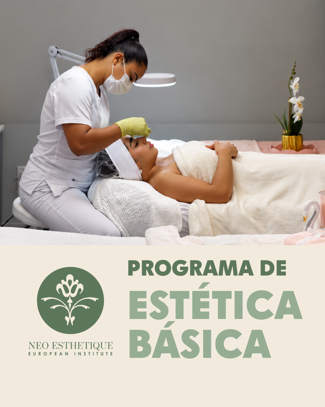 Neo Esthetique European Institute Facebook ad: Aprende técnicas, protocolos y aparatología como parte de…