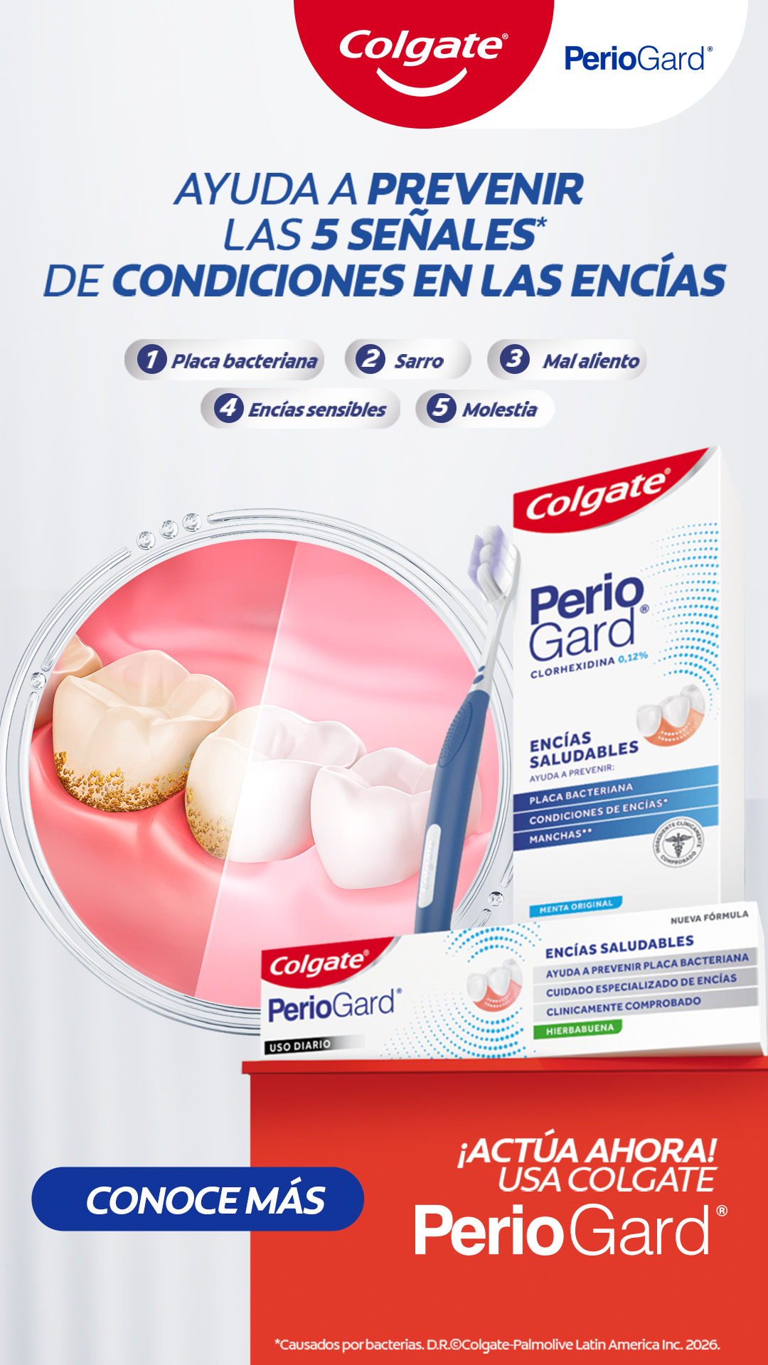 Colgate Latinoamérica Facebook ad