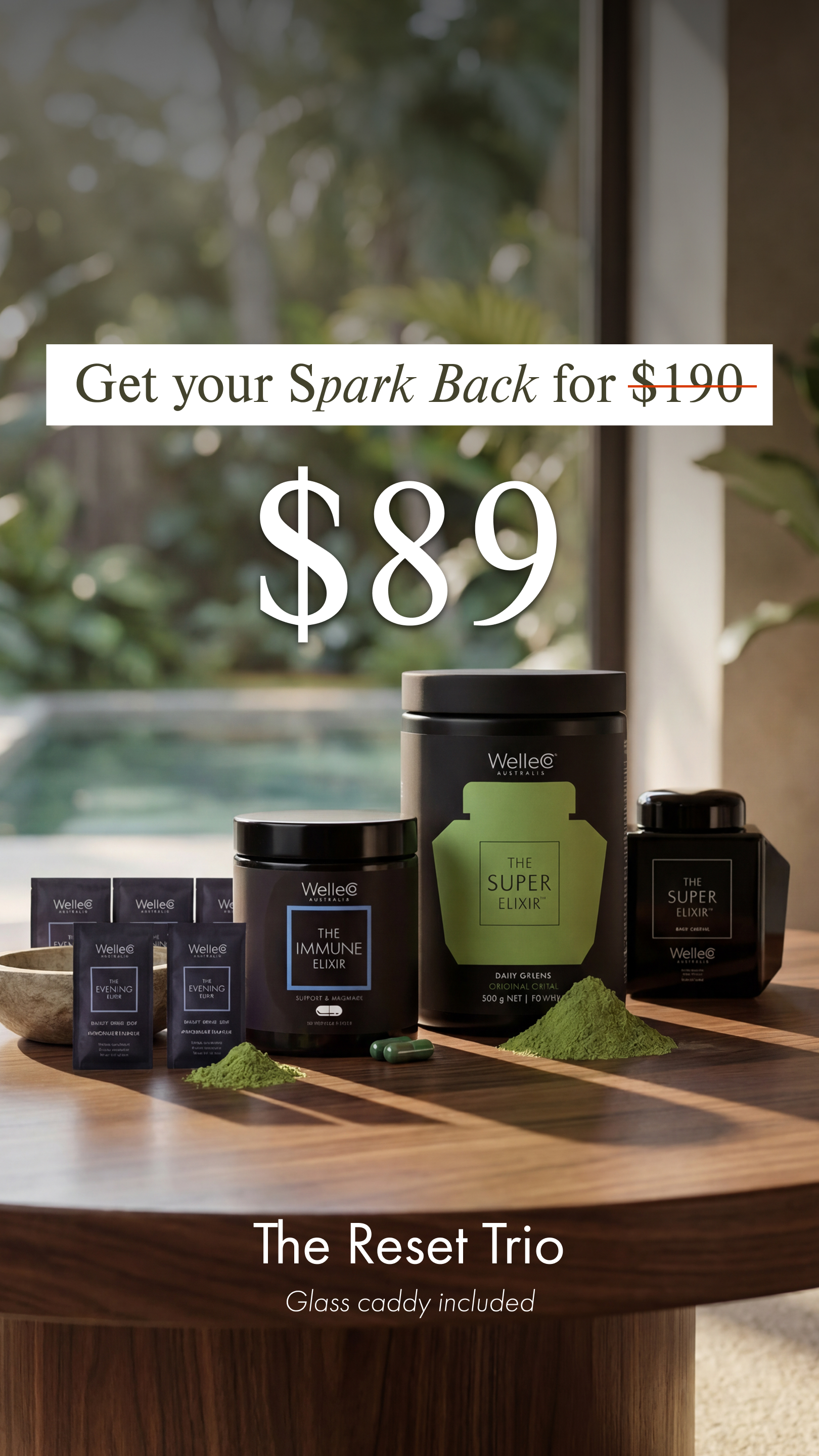 WelleCo Facebook ad