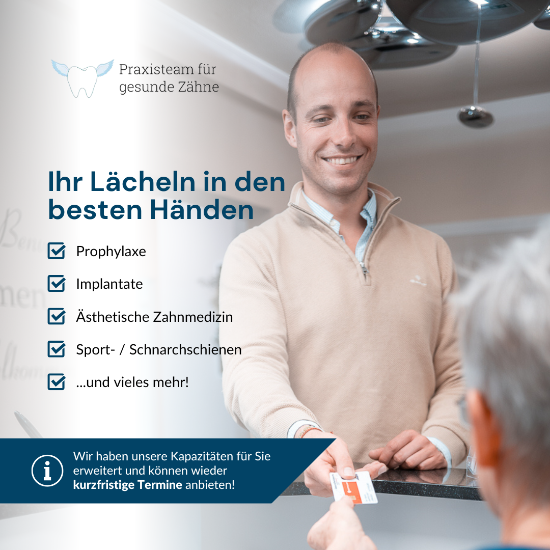 Praxisteam für gesunde Zähne Facebook ad