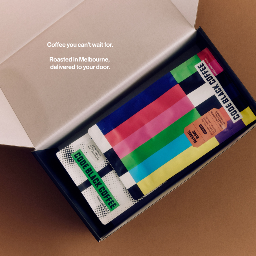 Code Black Coffee Roasters Facebook ad