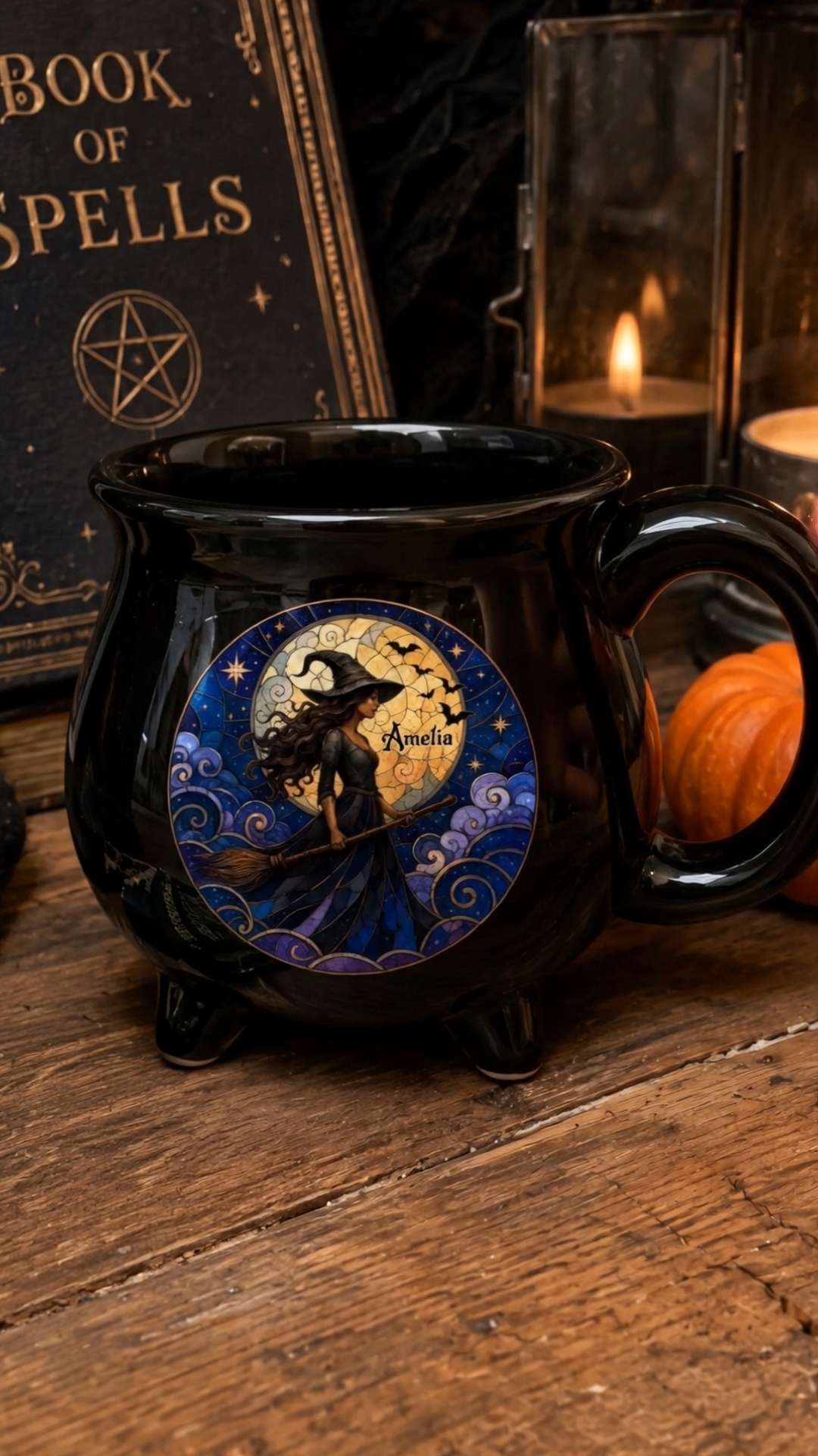Gift Soul Facebook ad: Mystic soul This personalized cauldron coffee mug is…