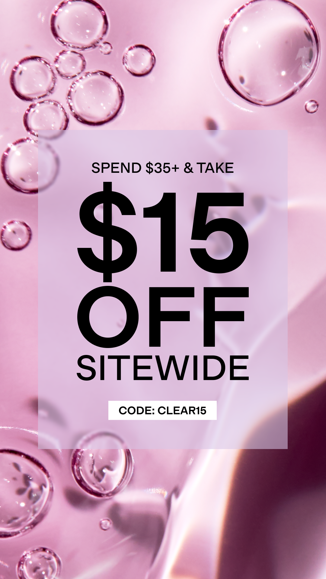 CLEARSTEM Skincare Facebook ad