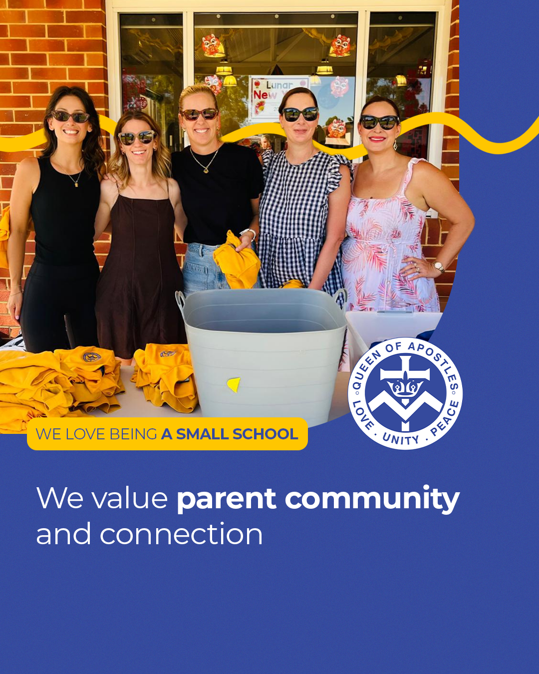 Queen of Apostles School Riverton Facebook ad