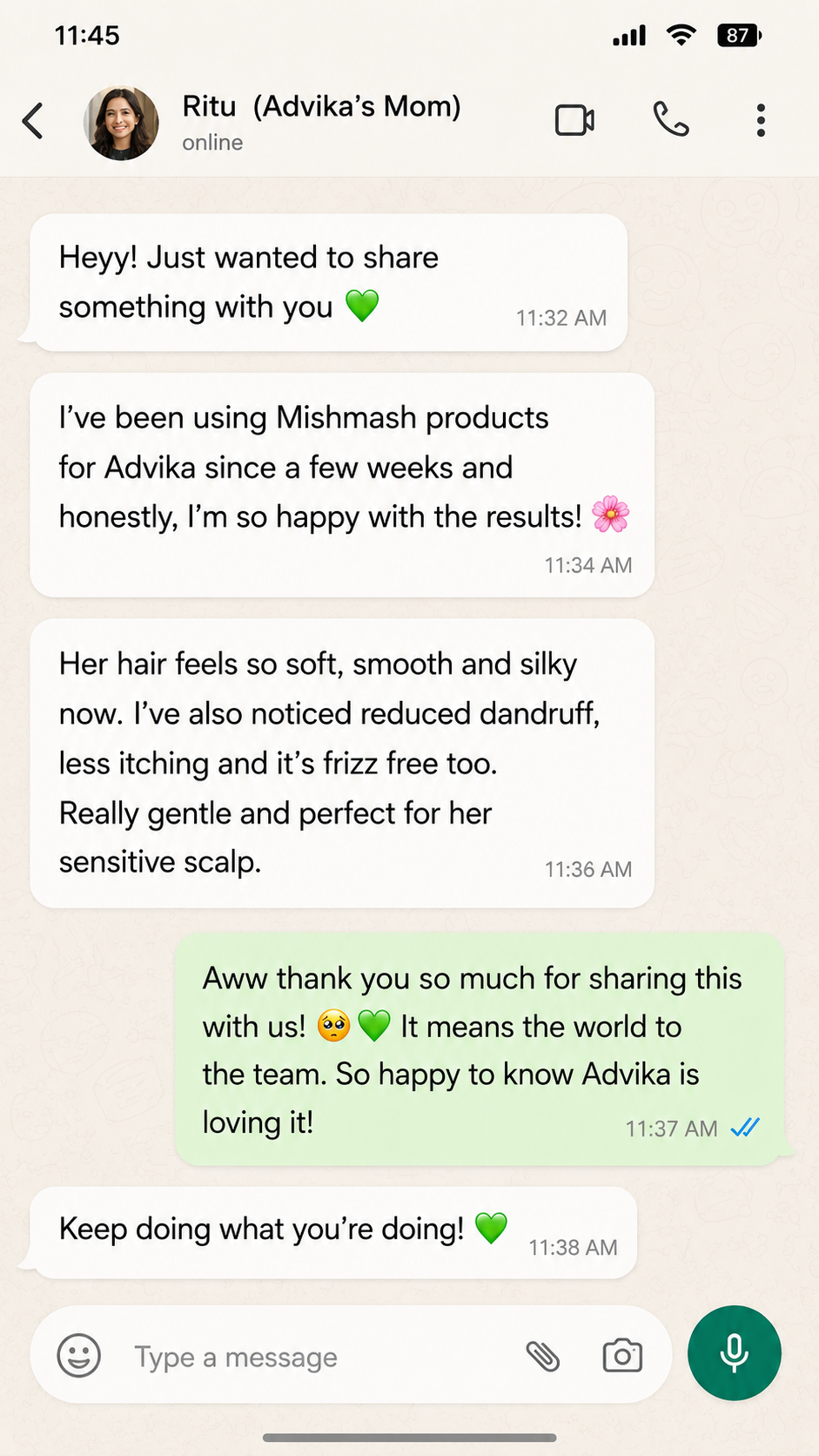 Mishmash Naturals  Facebook ad