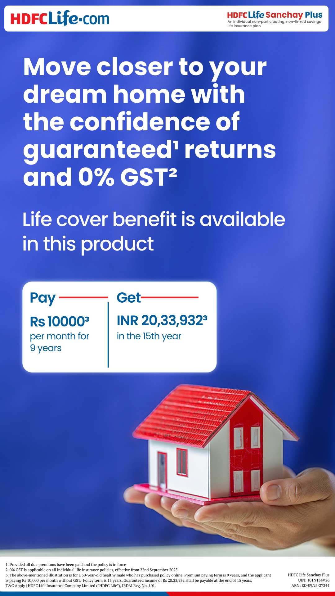 HDFC Life Facebook ad