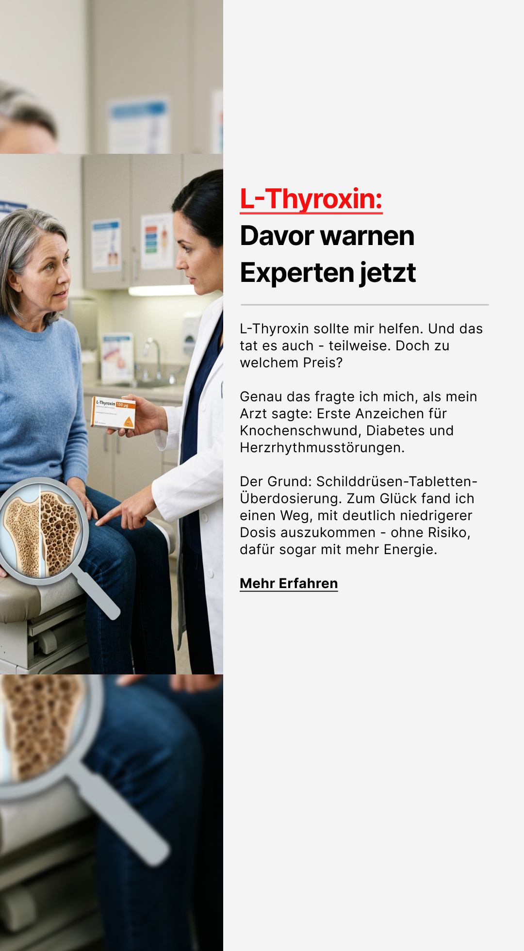 Mission Schilddrüse Facebook ad