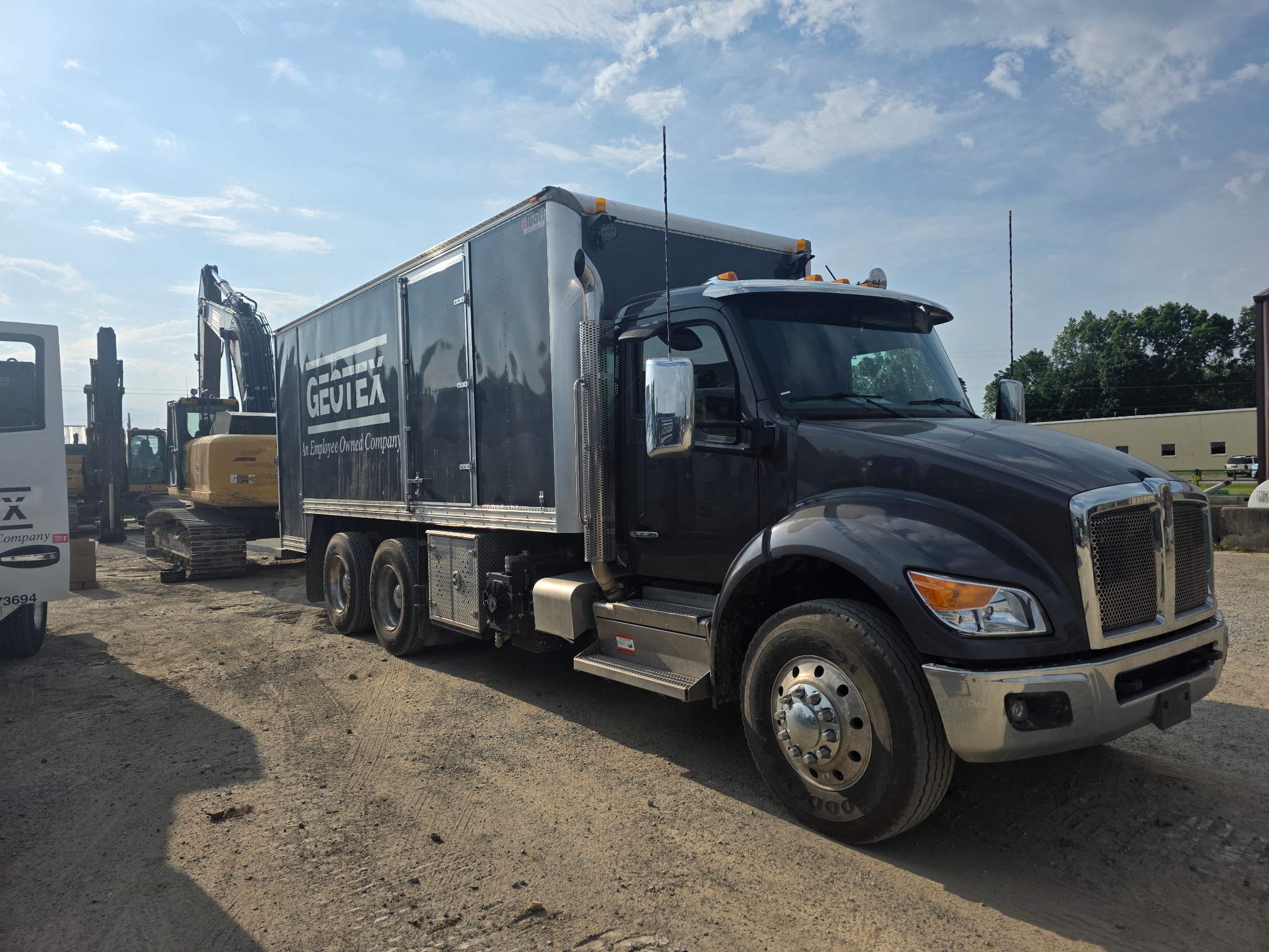 Geotex Construction Services, Inc. Facebook ad: NOW HIRING, LUBE TECHNICIAN