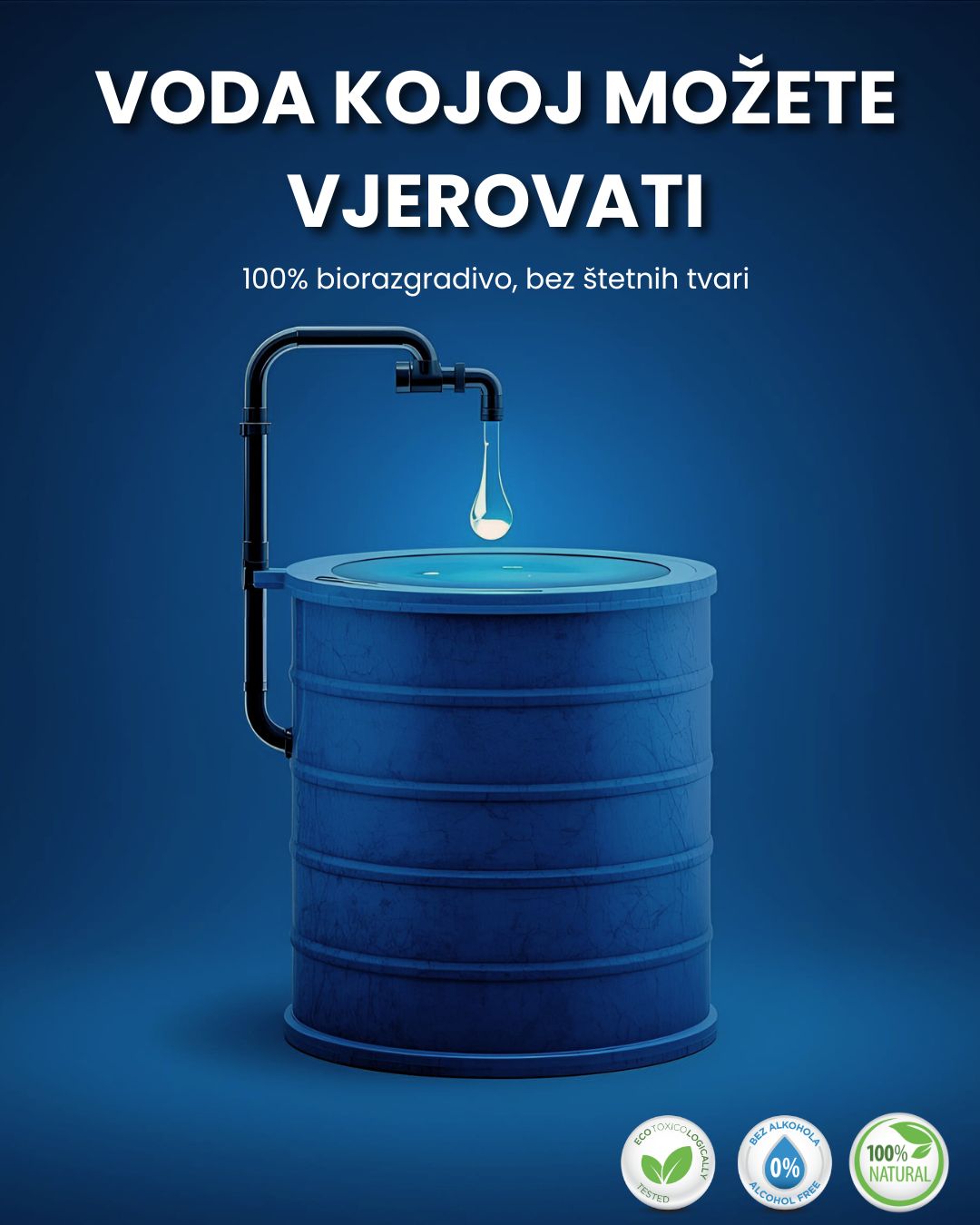 Genox higijenski standard Facebook ad: Čista pitka voda bez kemikalija - kako je…