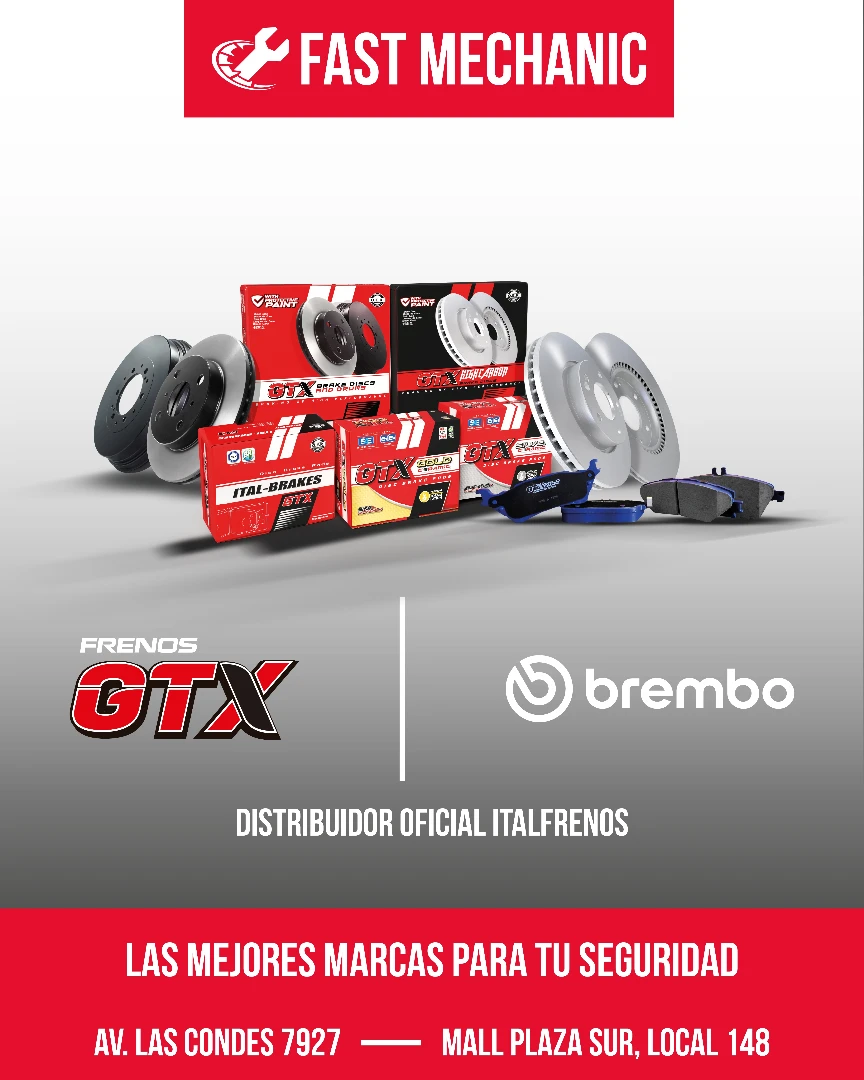 Fast Mechanic CL Facebook ad: Calidad que se siente en cada frenada