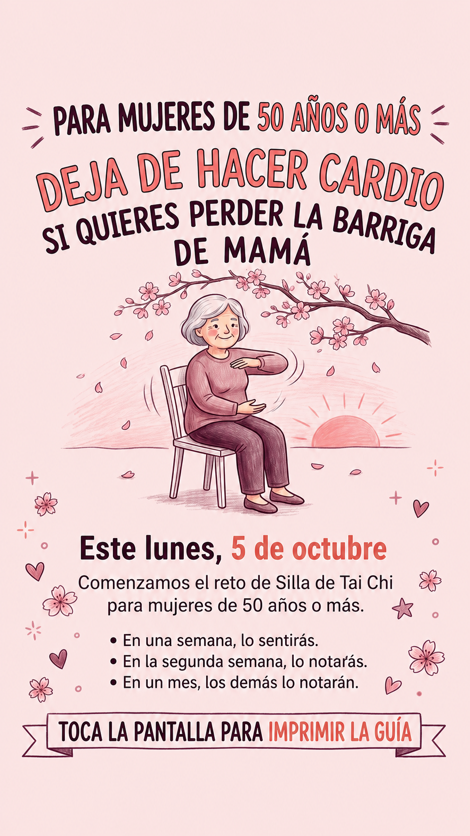 Lori Fitness Facebook ad: ¡Siéntete más fuerte, con más energía y activa…