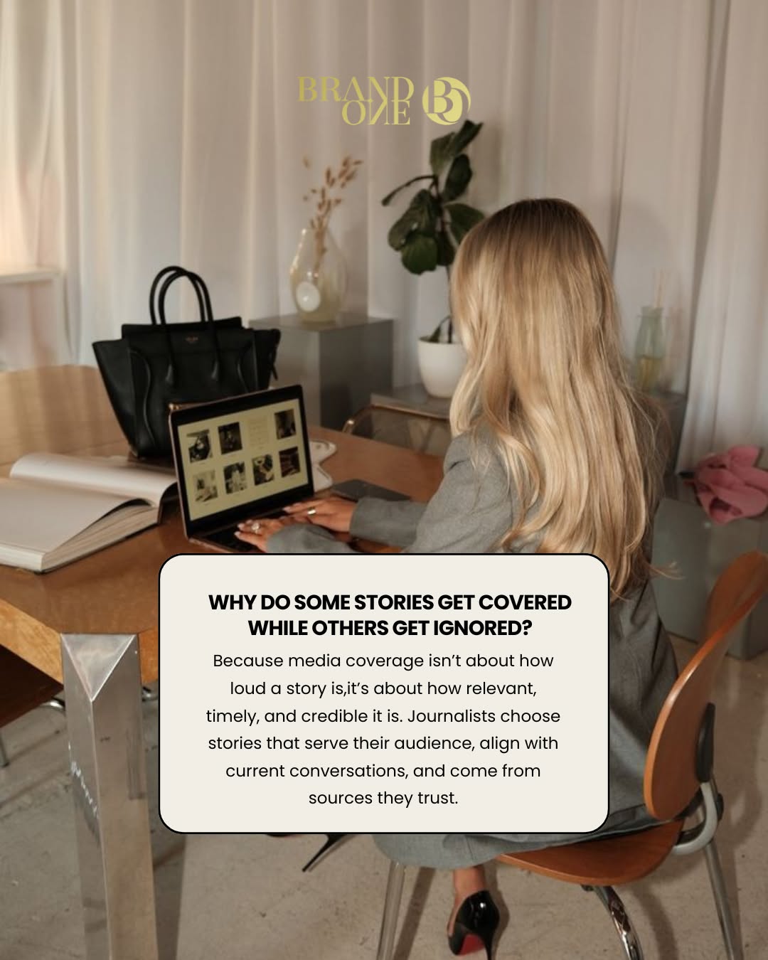 brandone.la.agency Facebook ad: Some stories get covered because they matter right…