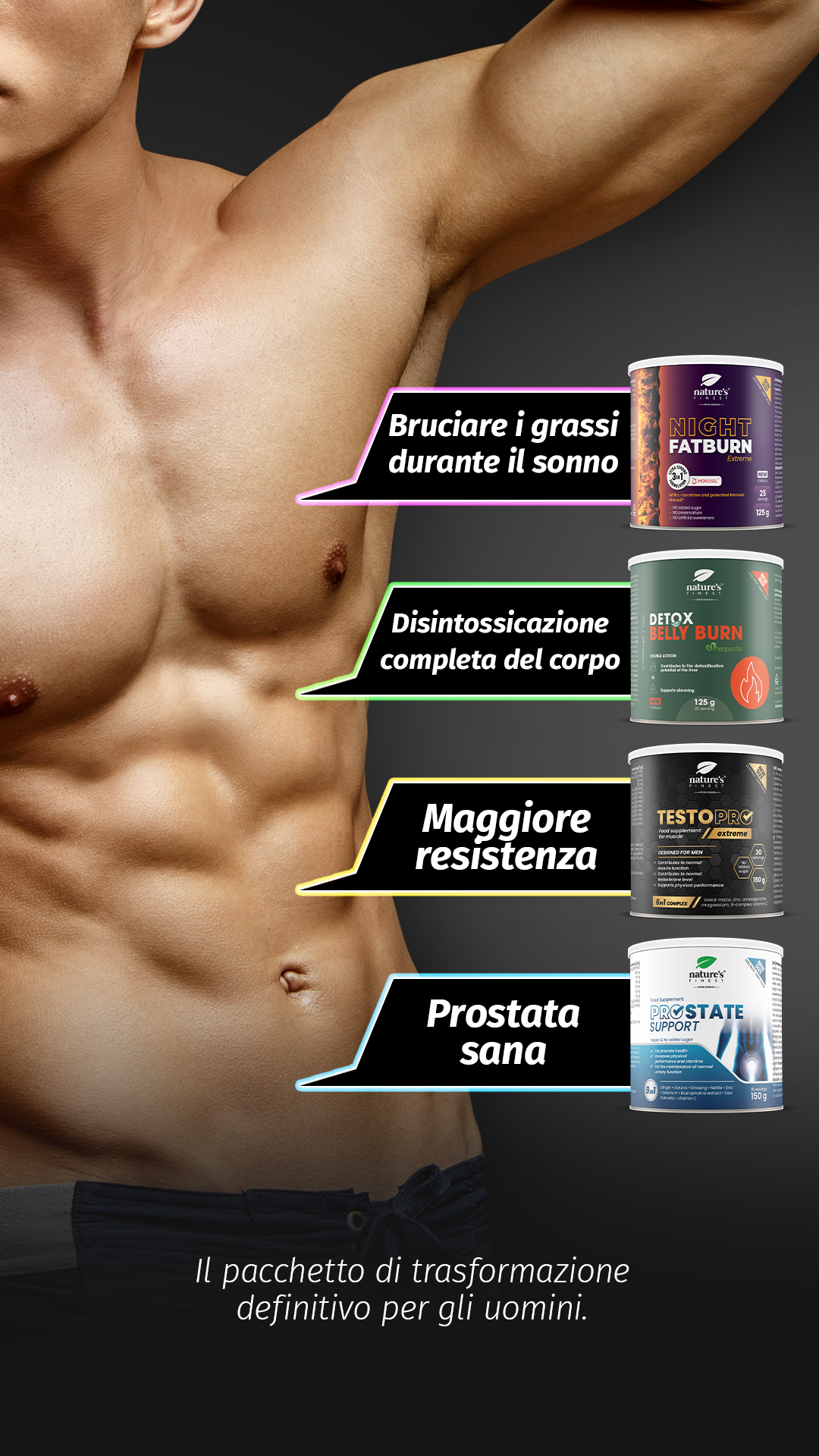 Nature's Finest Italia Facebook ad