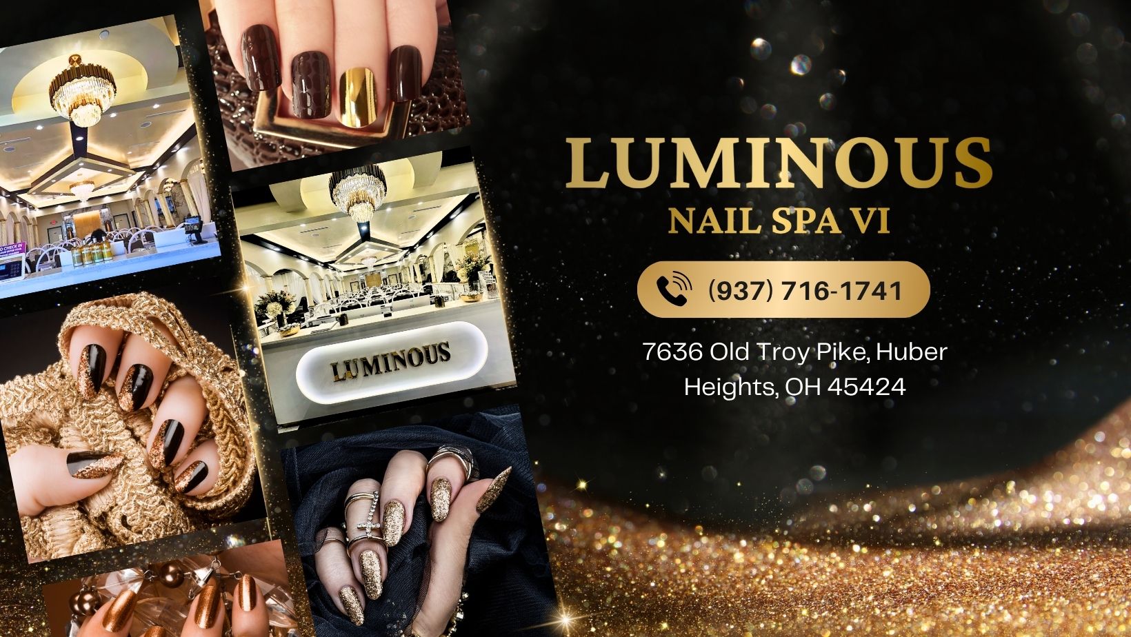 Luminous Nail Spa VI at Huber Heights Facebook ad: Luminous Nail Spa VI | Go booking
