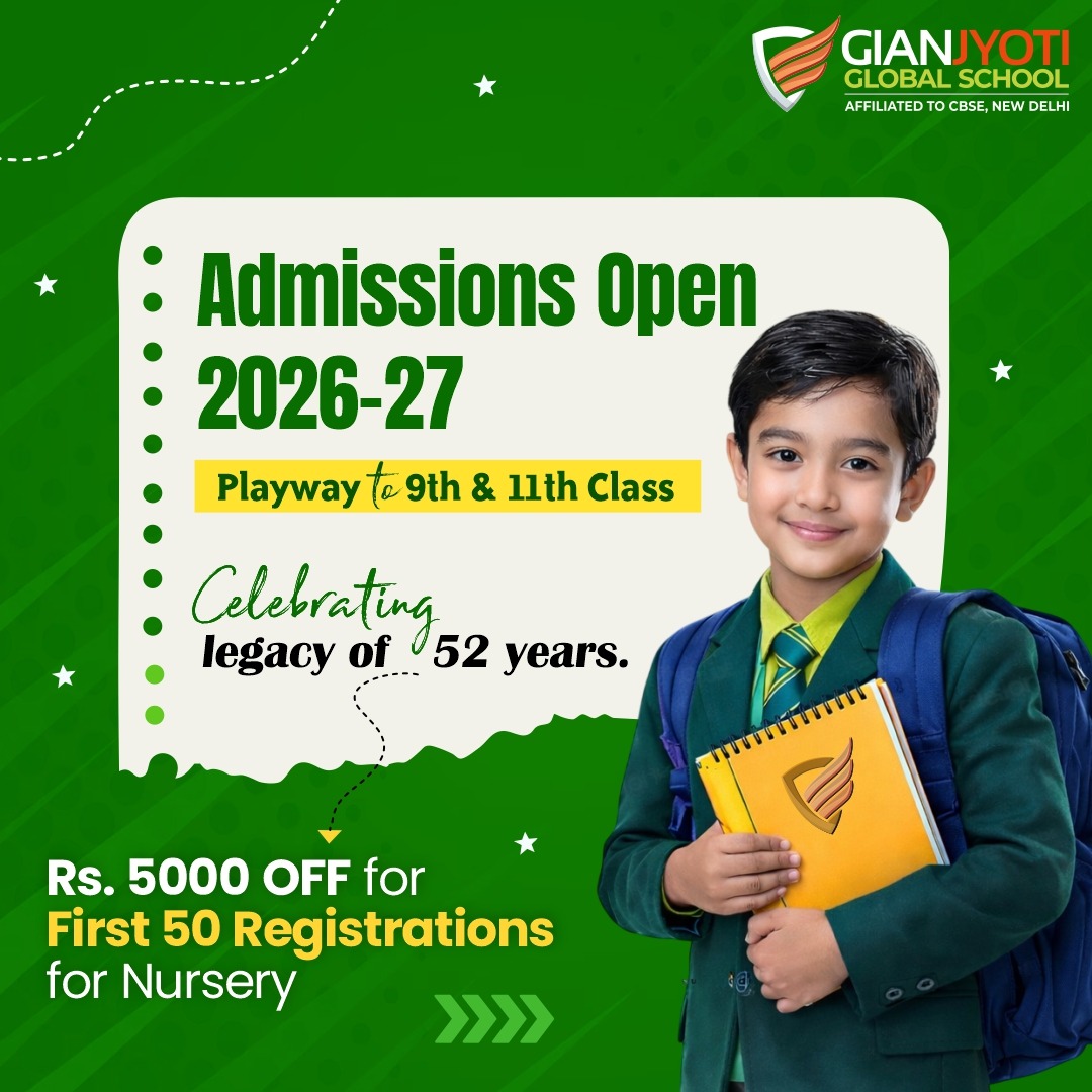 Gian Jyoti Global School Facebook ad