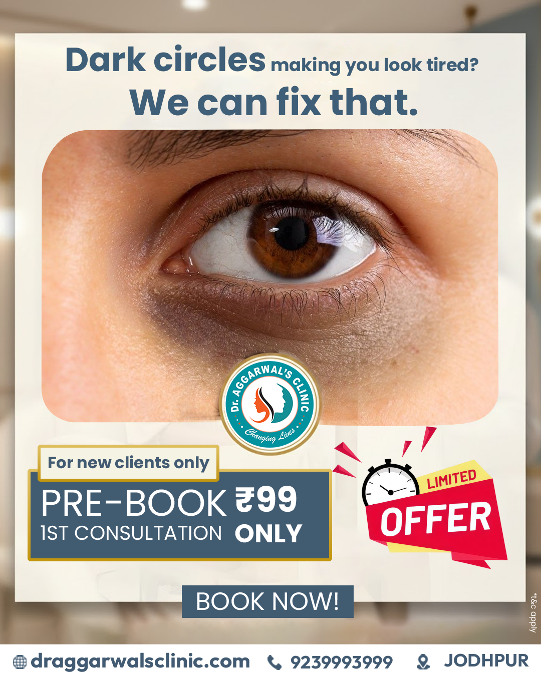 Dr Aggarwal's Hair Transplant, Laser, Plastic Surgery & Dental Center Facebook ad
