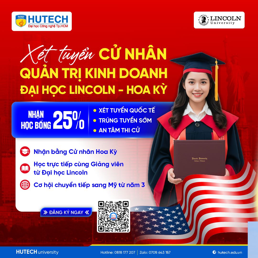 HUTECH - Đại học Công nghệ Tp.HCM Facebook ad