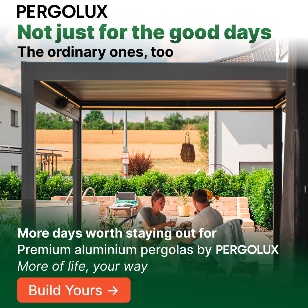 pergolux.co.uk Facebook ad: Build Yours
