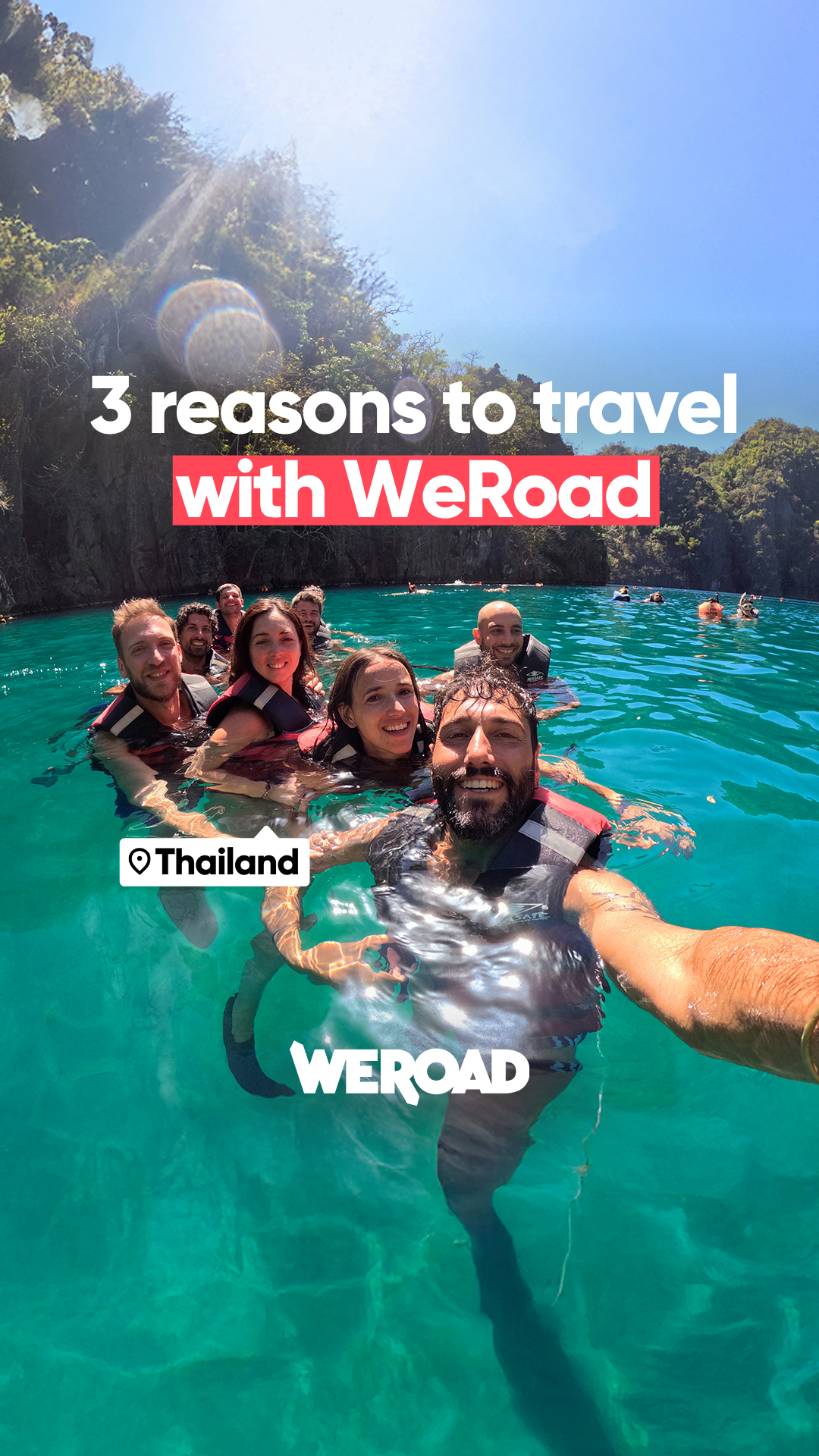 WeRoad Travel Facebook ad