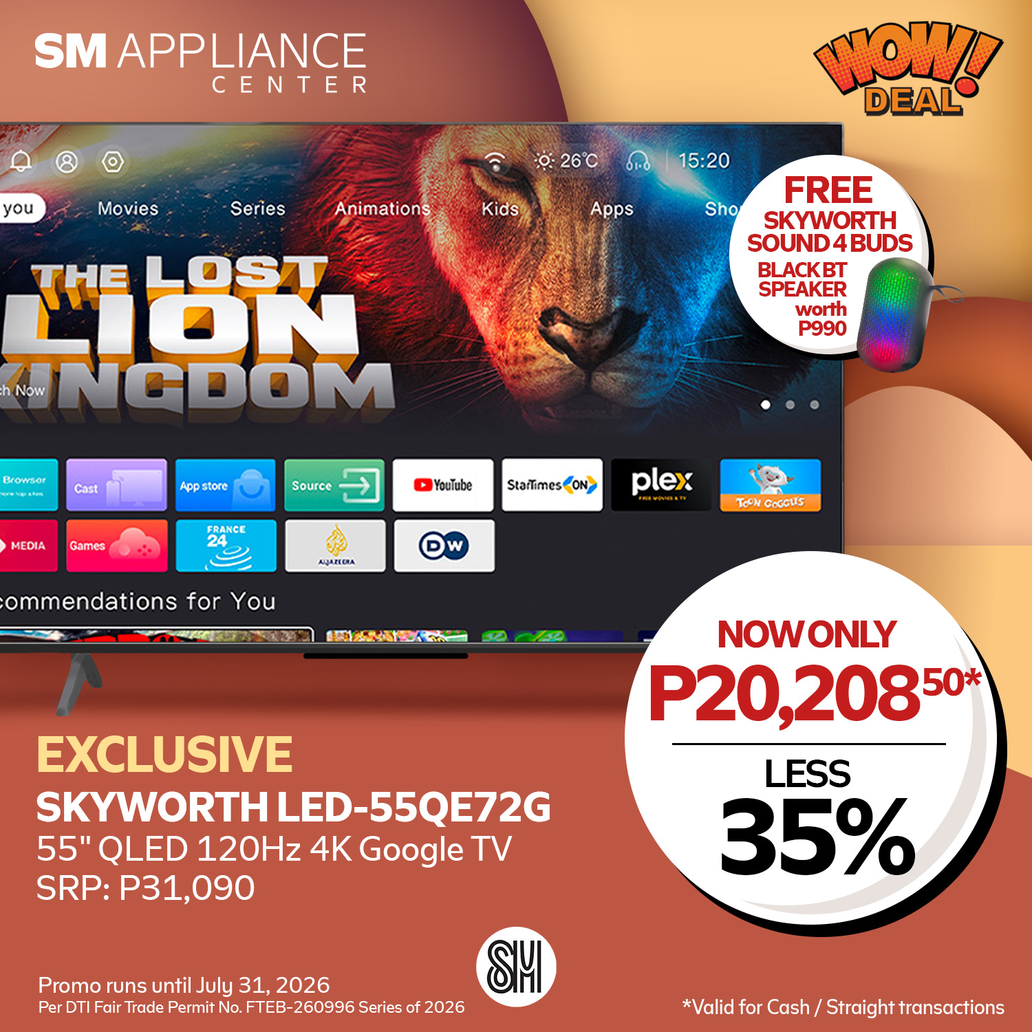 SM Appliance Center Facebook ad