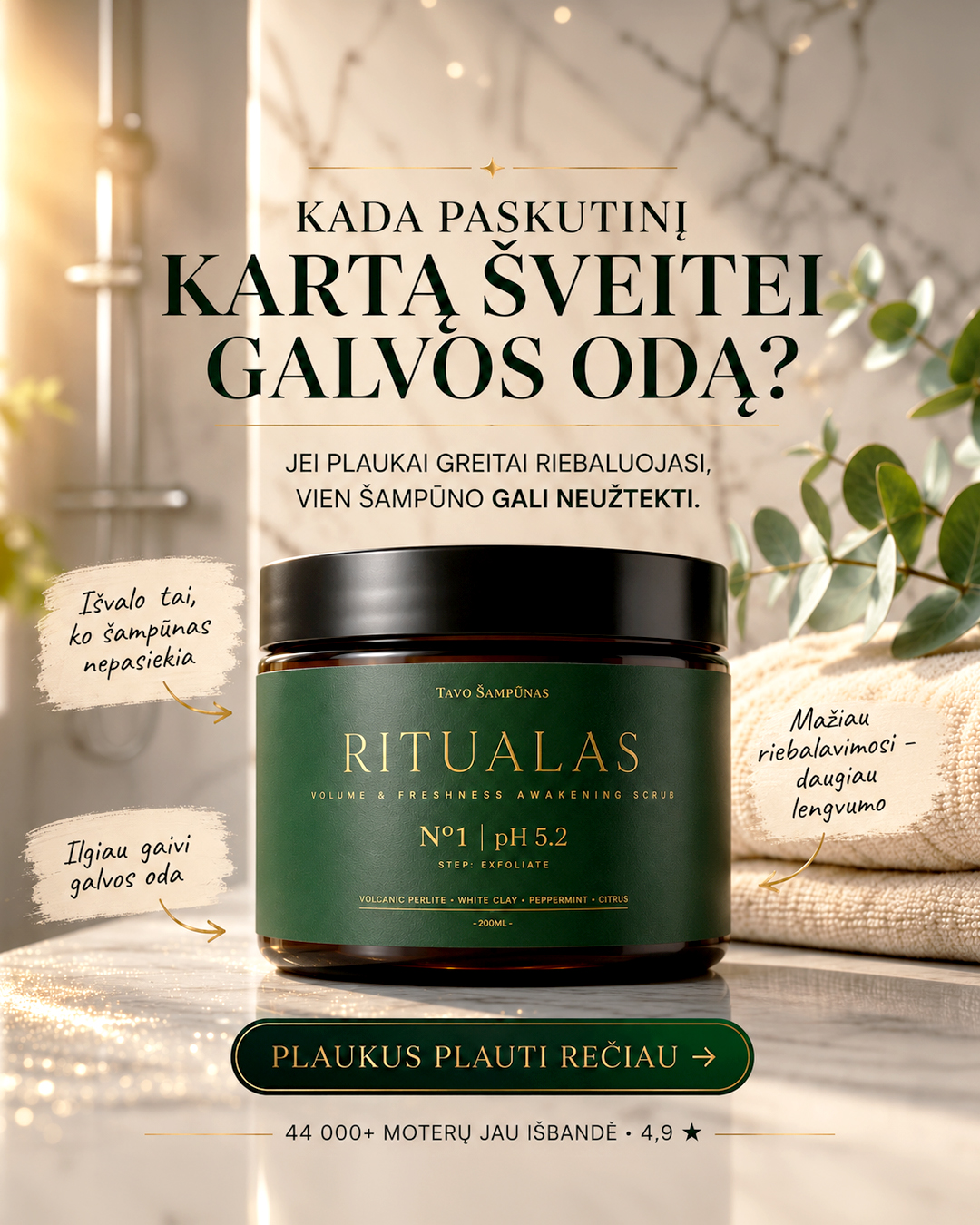 Tavo Šampūnas Facebook ad