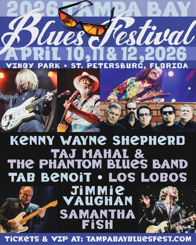 Tampa Bay Blues Festival Facebook ad: Tampa Florida Concert - Tampa Bay Blues Festival