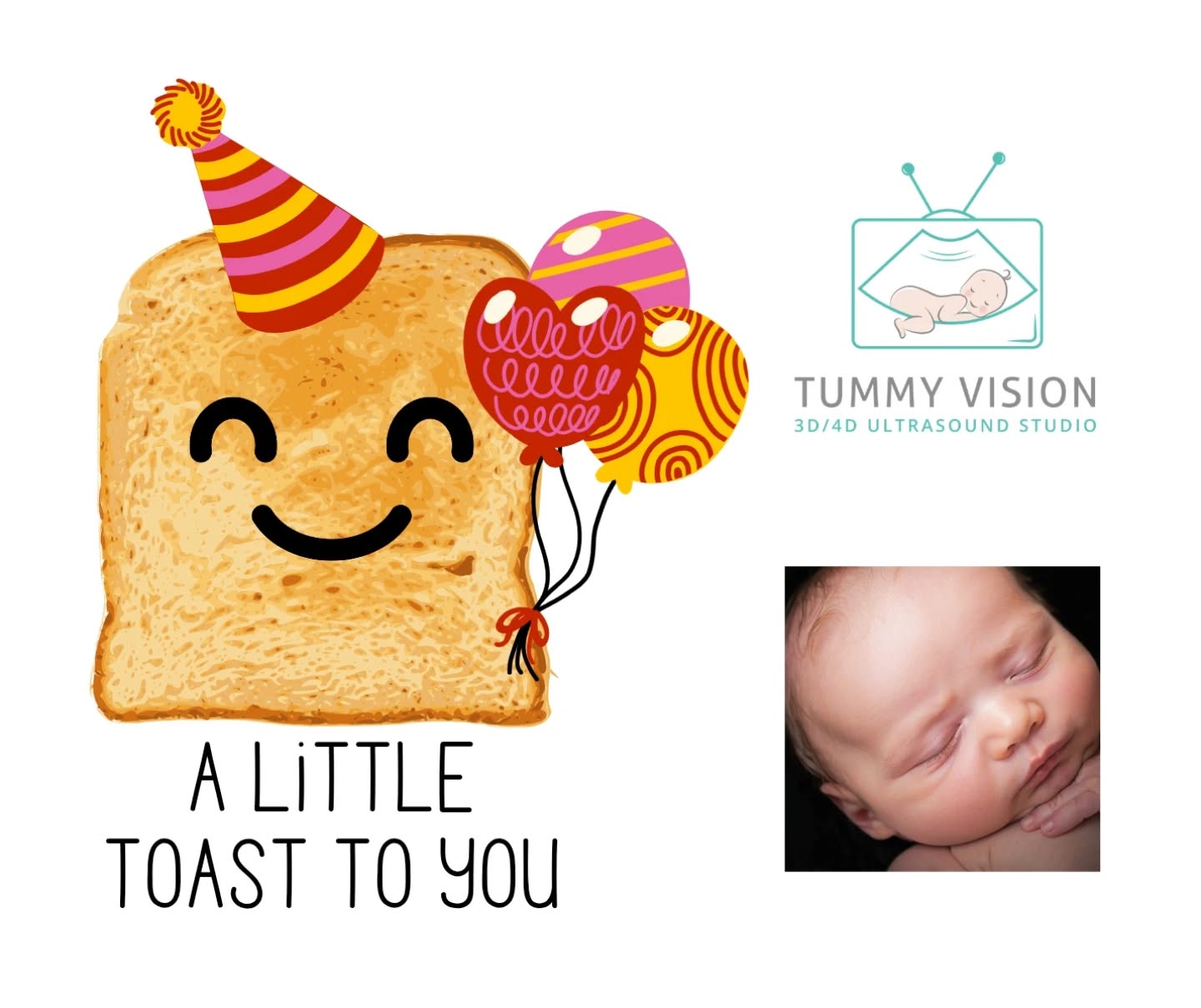Tummy Vision 3D/4D Ultrasound & Gender Reveal Studio Facebook ad: Baby-Ultrasound-2 - Tummy Vision