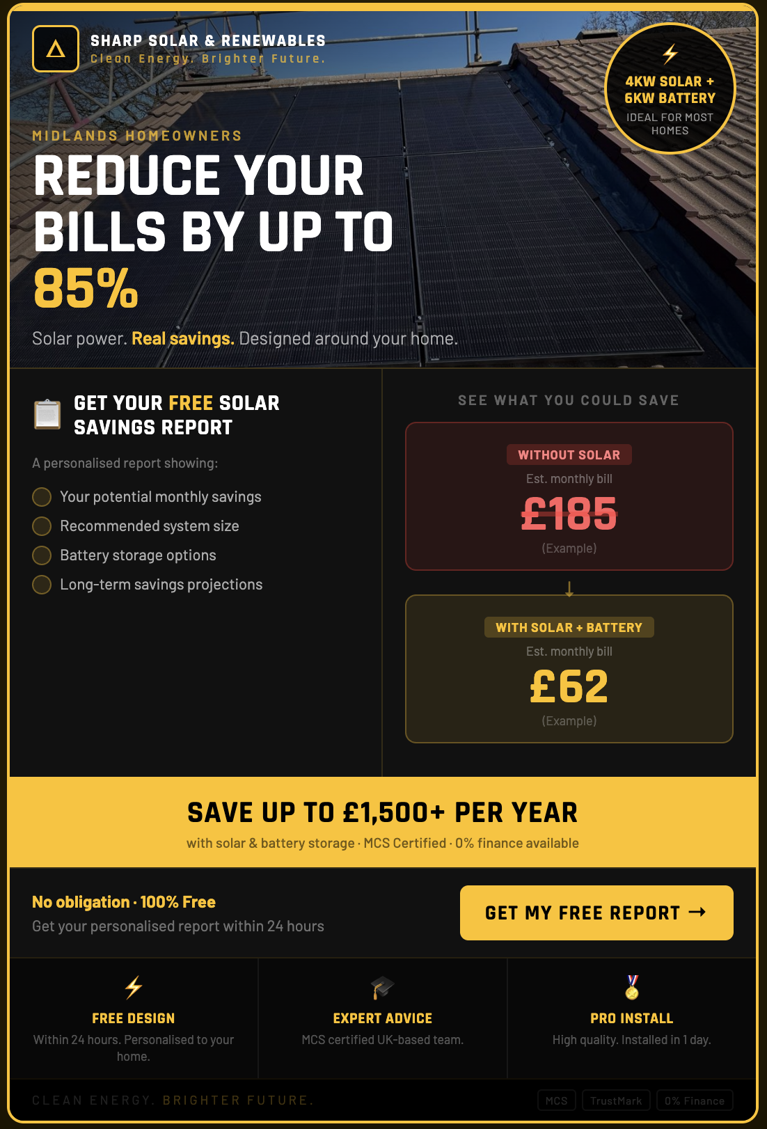 Sharp-Renewables Facebook ad