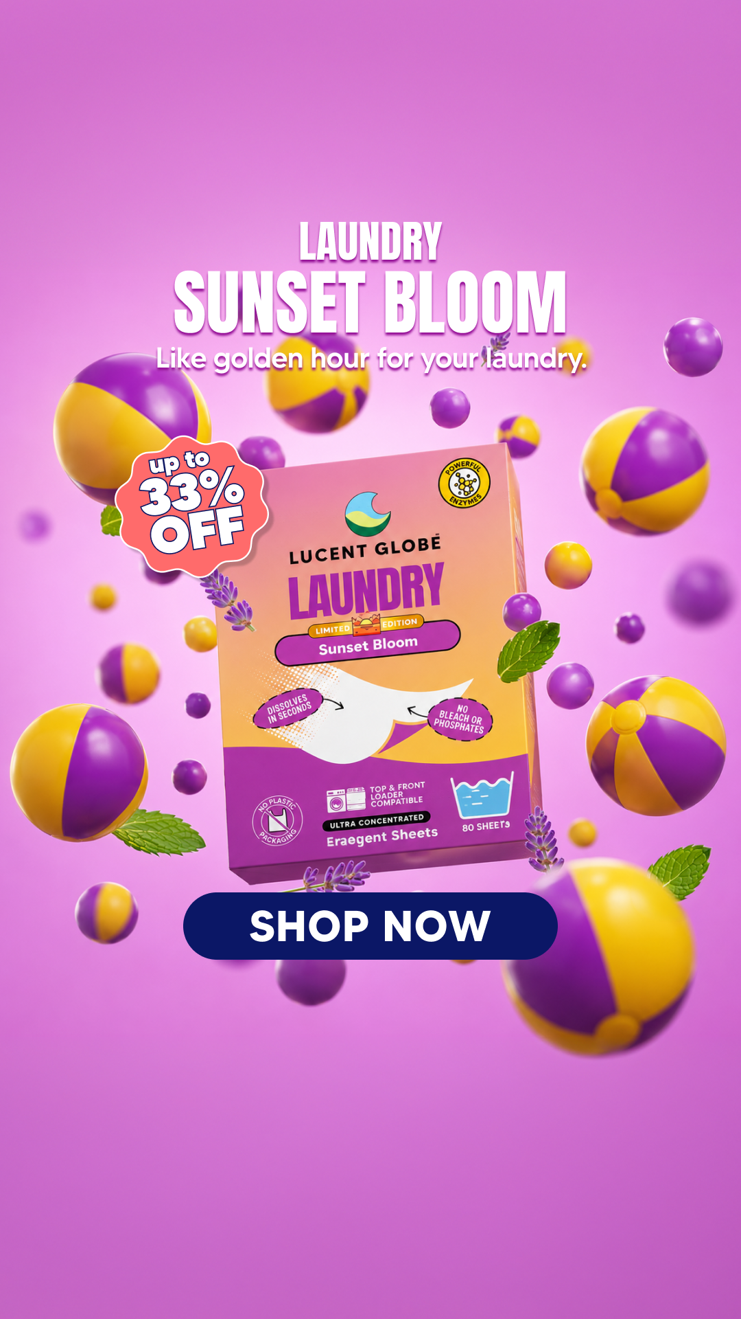 Lucent Globe Facebook ad