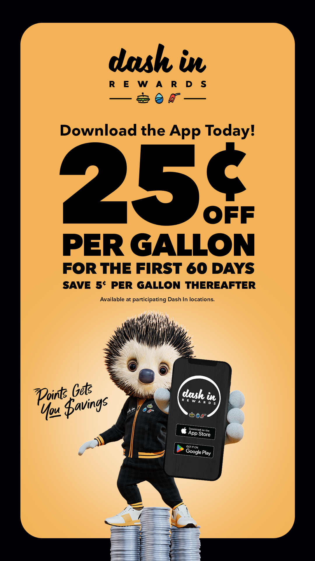 DASH IN Stores Facebook ad