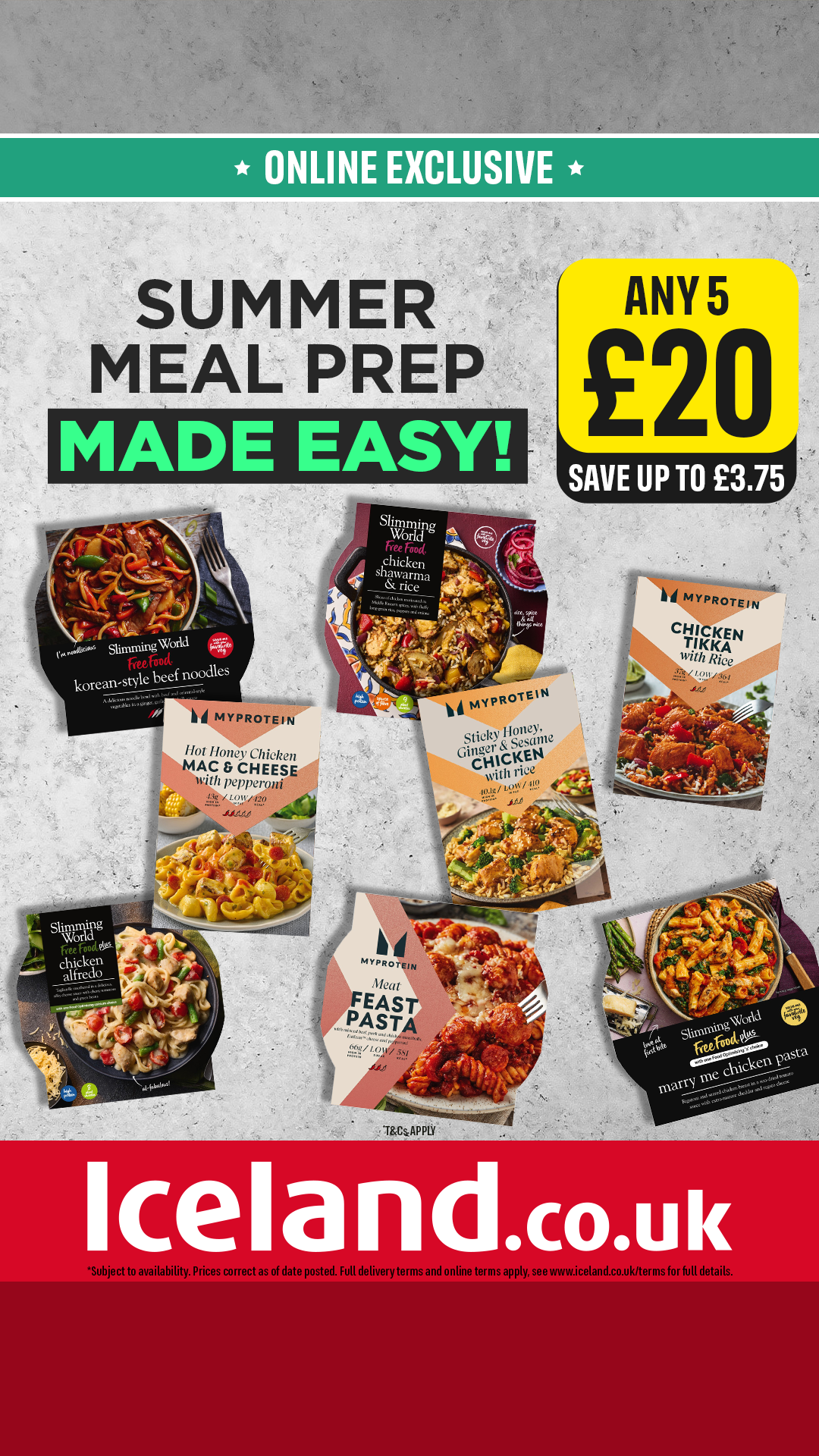 Iceland Foods Facebook ad