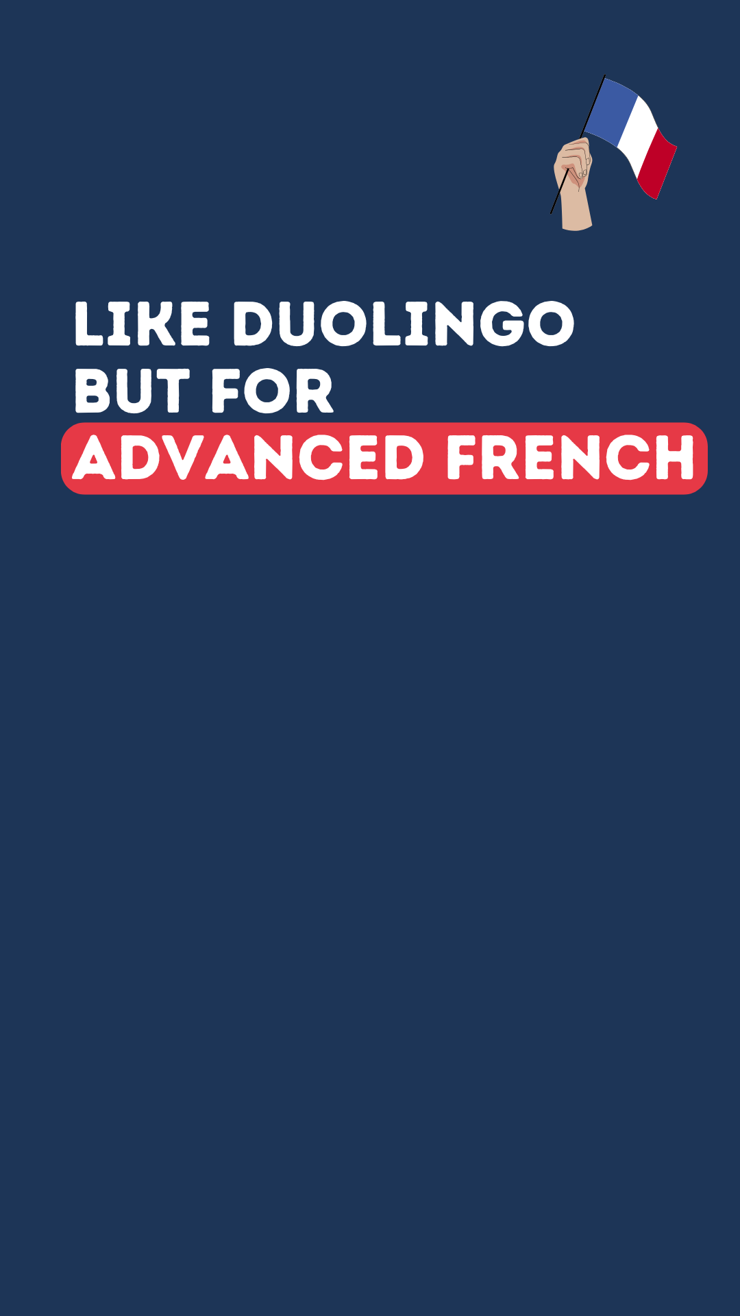 Français sans Fautes Facebook ad