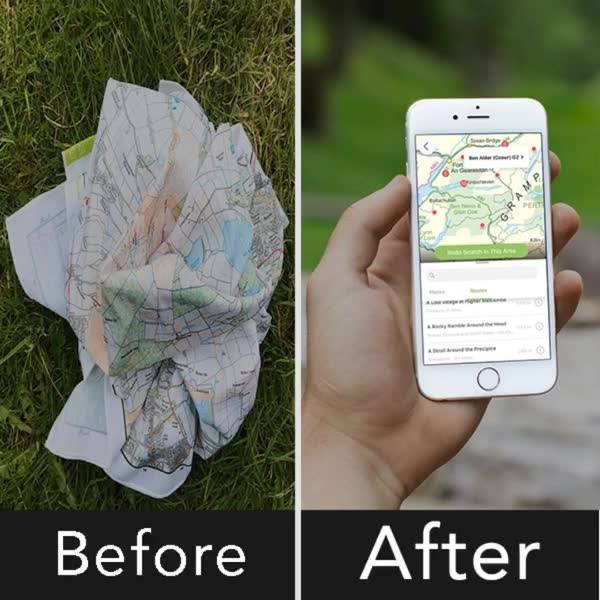 OutDoors GPS Facebook ad: #1 outdoor navigation app