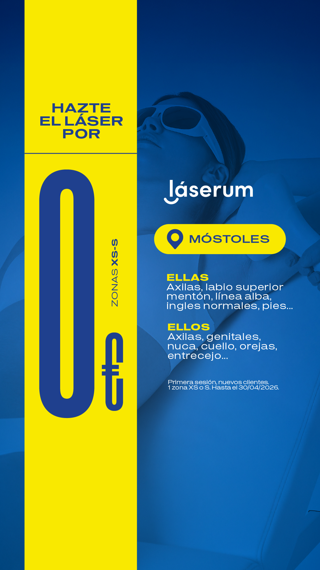 Láserum Facebook ad