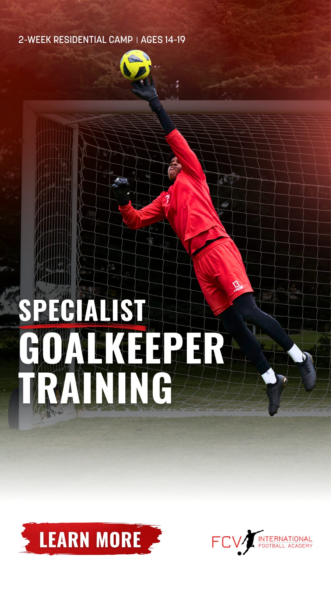 FCV Academy Facebook ad from Jul 2, 2026