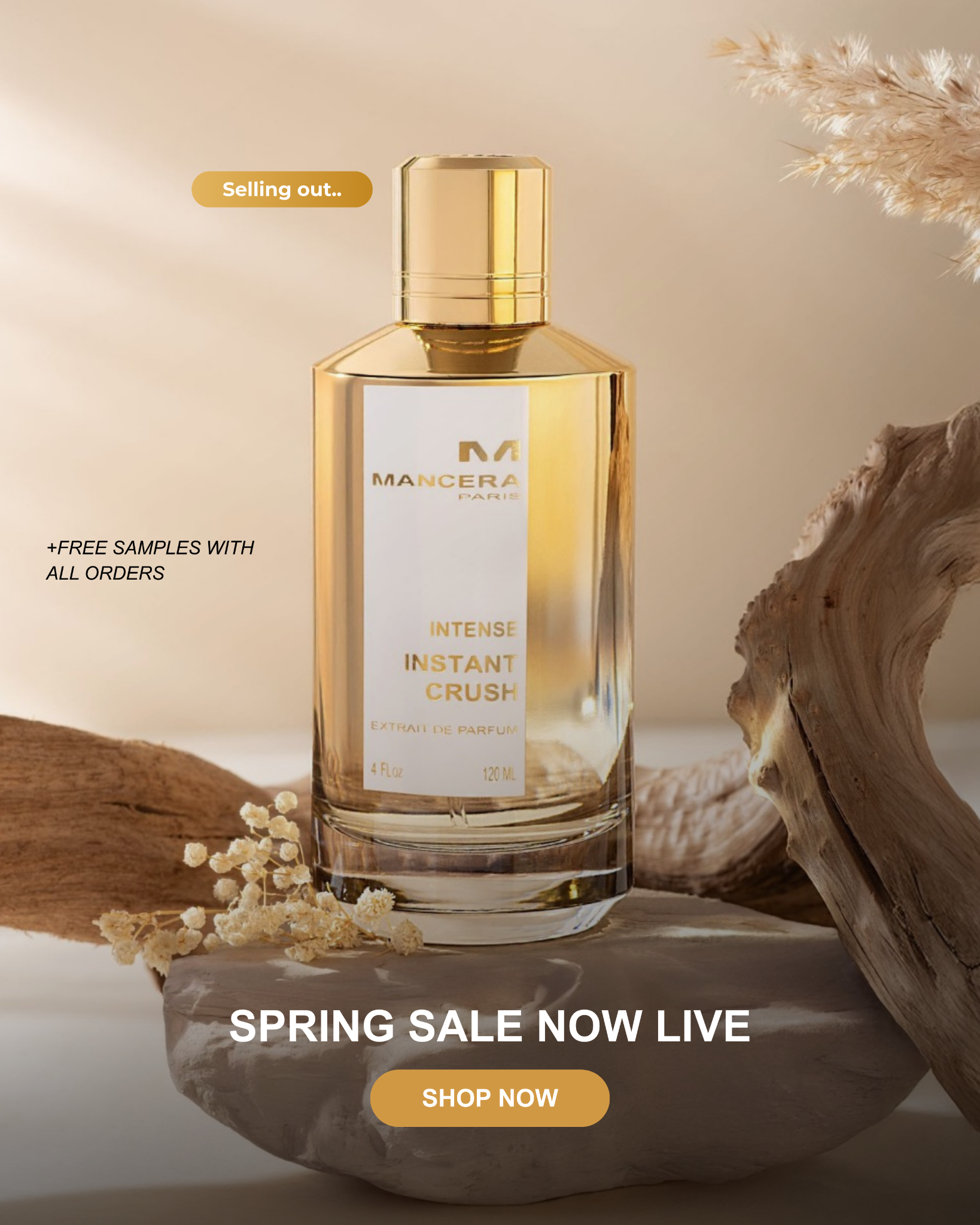 Caesar Profumi Facebook ad: Shop our Spring Sale