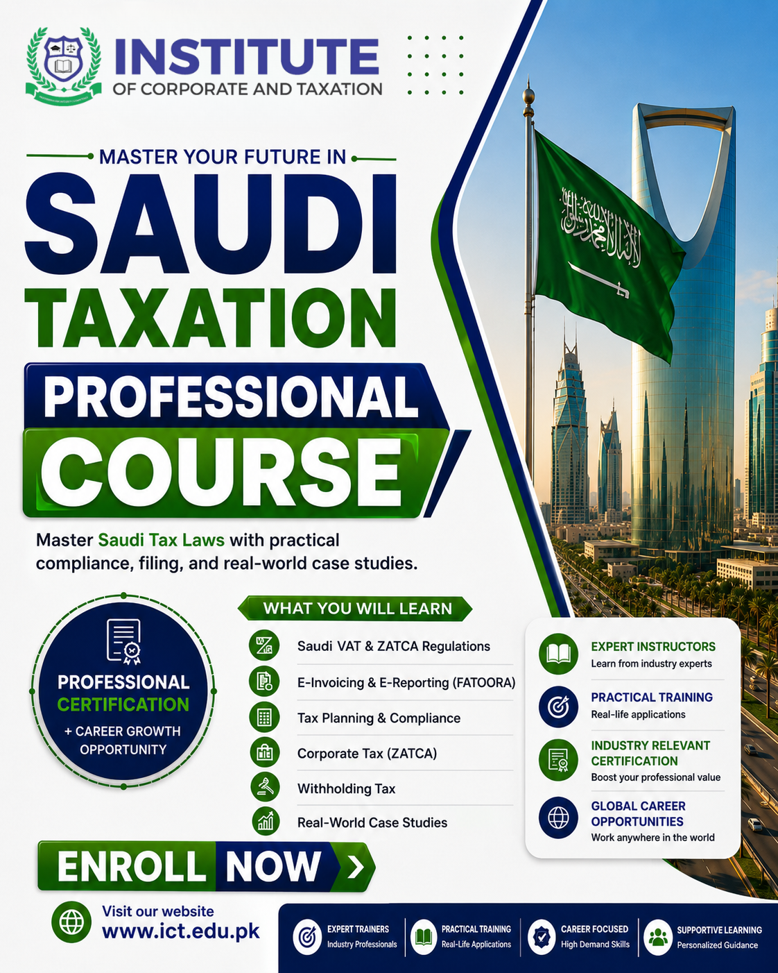 Institute of Corporate and Taxation of Pakistan Facebook ad