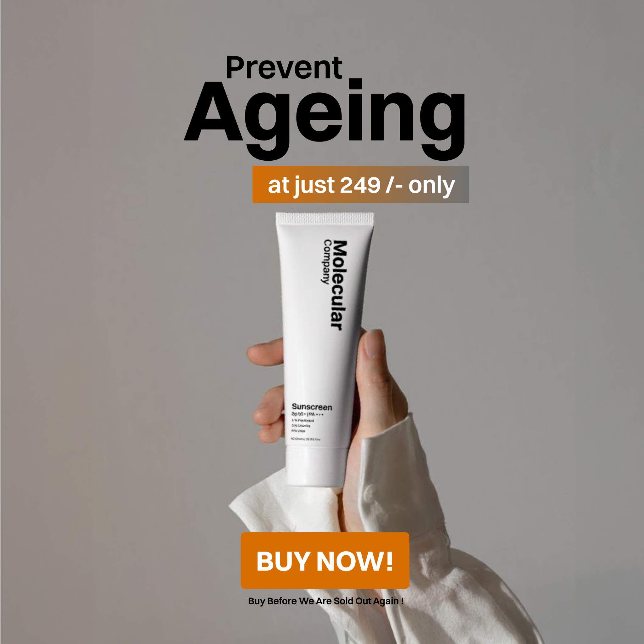 Molecular Company Facebook ad from May 11, 2026