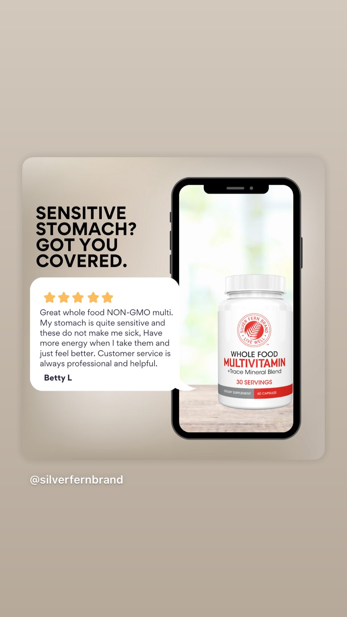 Silver Fern Brand Facebook ad