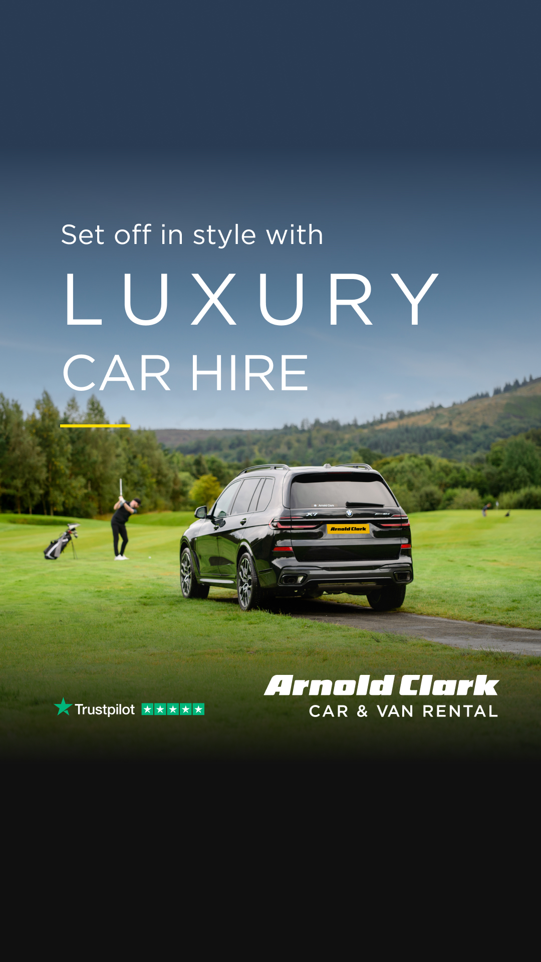 Arnold Clark Car & Van Rental Facebook ad