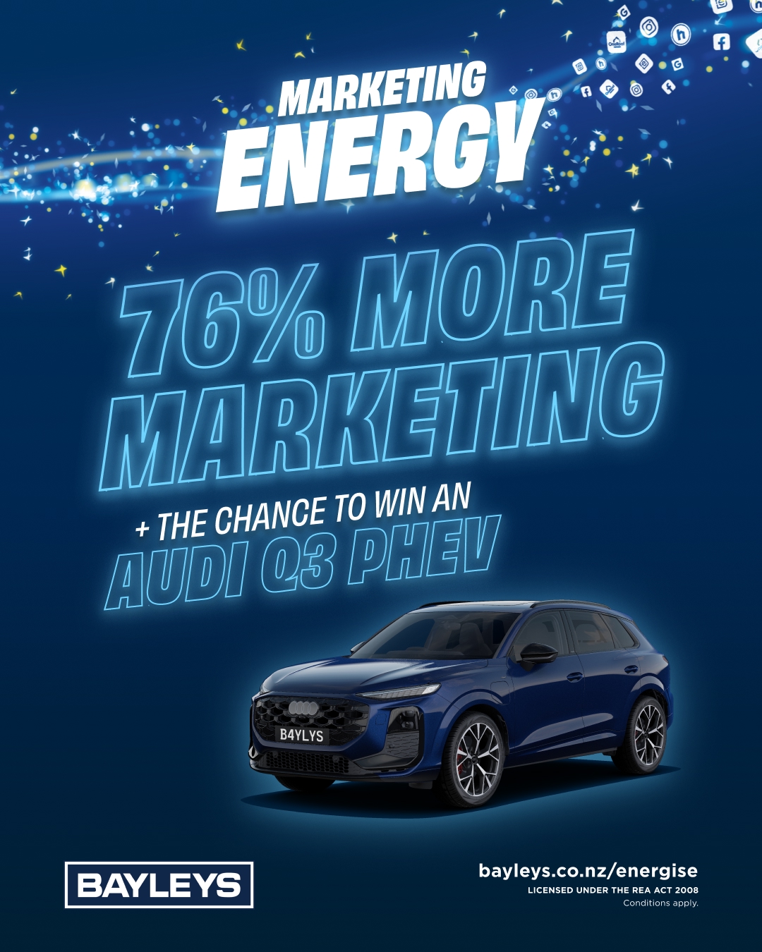 Bayleys Real Estate Facebook ad: Energise your sale with Bayleys