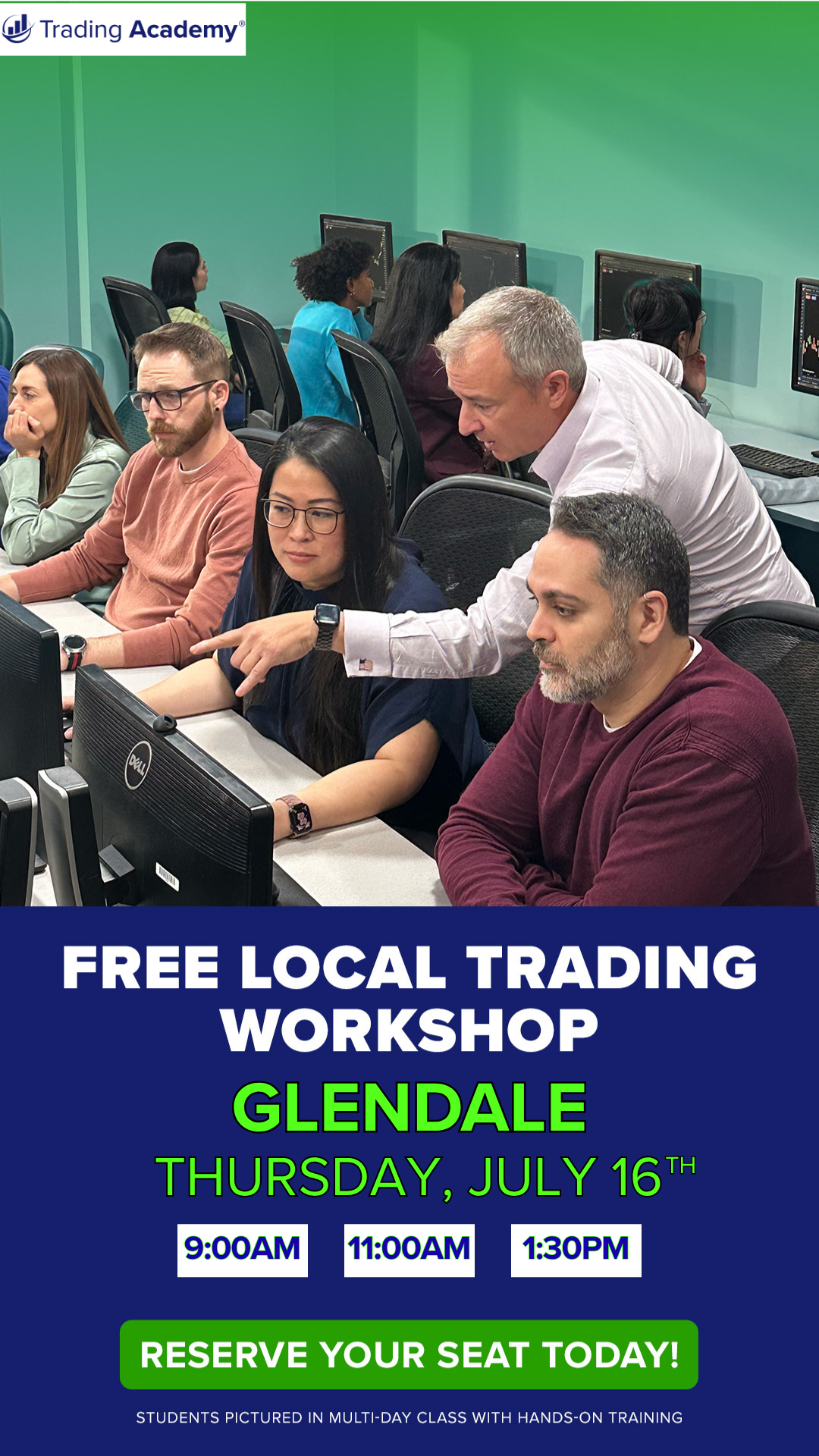 Trading Academy Facebook ad