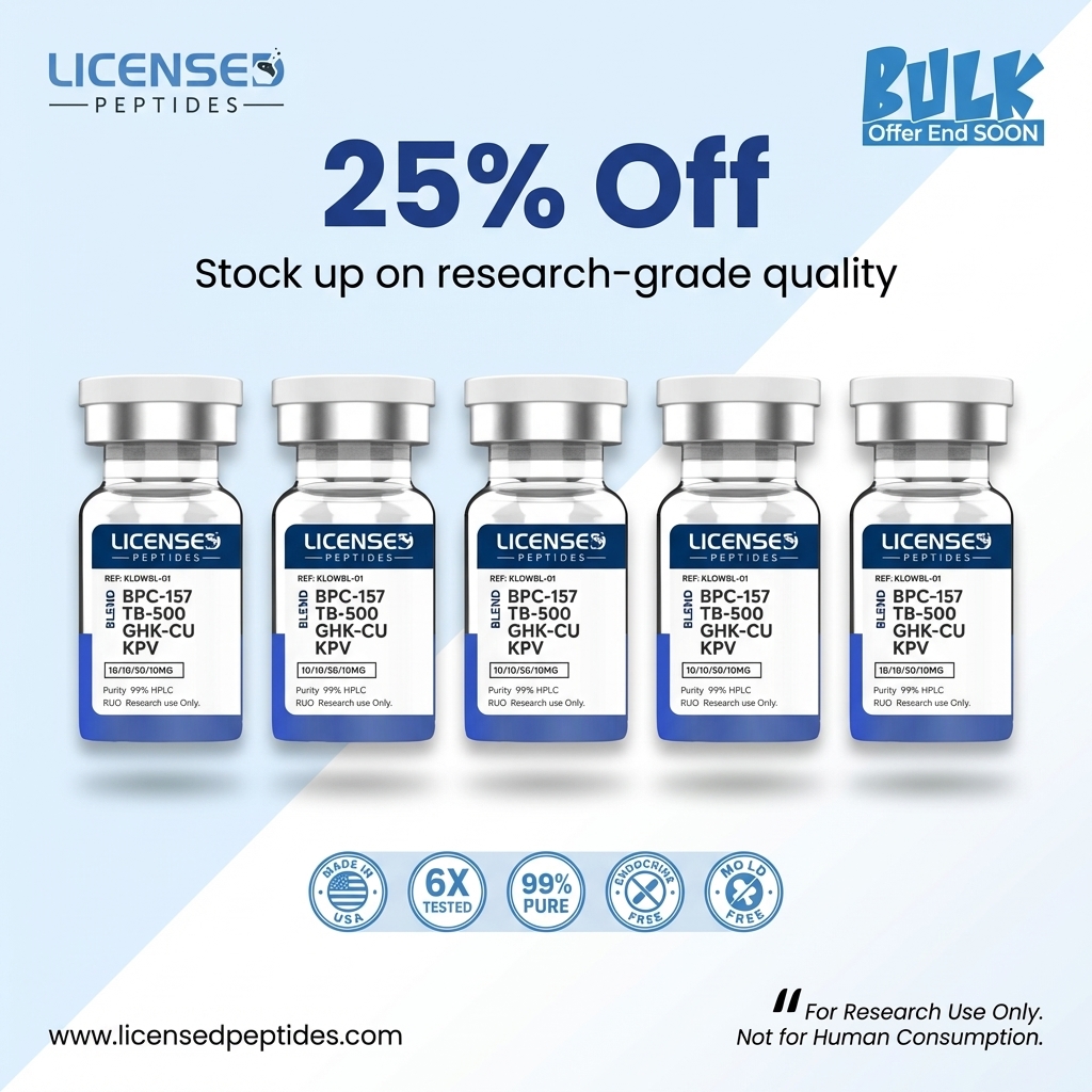 Licensed Peptides Facebook ad