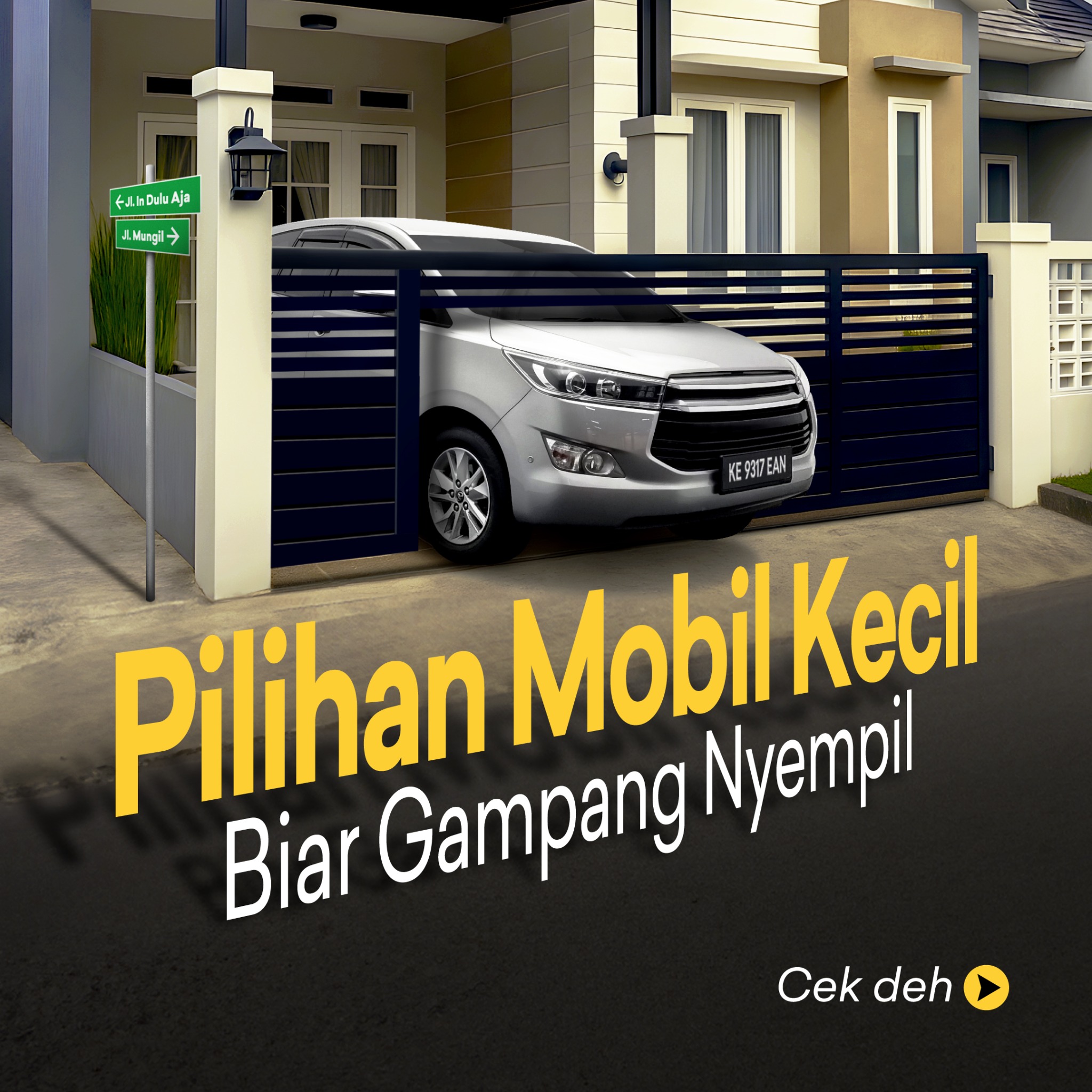 CARSOME Indonesia Facebook ad: Butuh mobil kecil biar satset?
