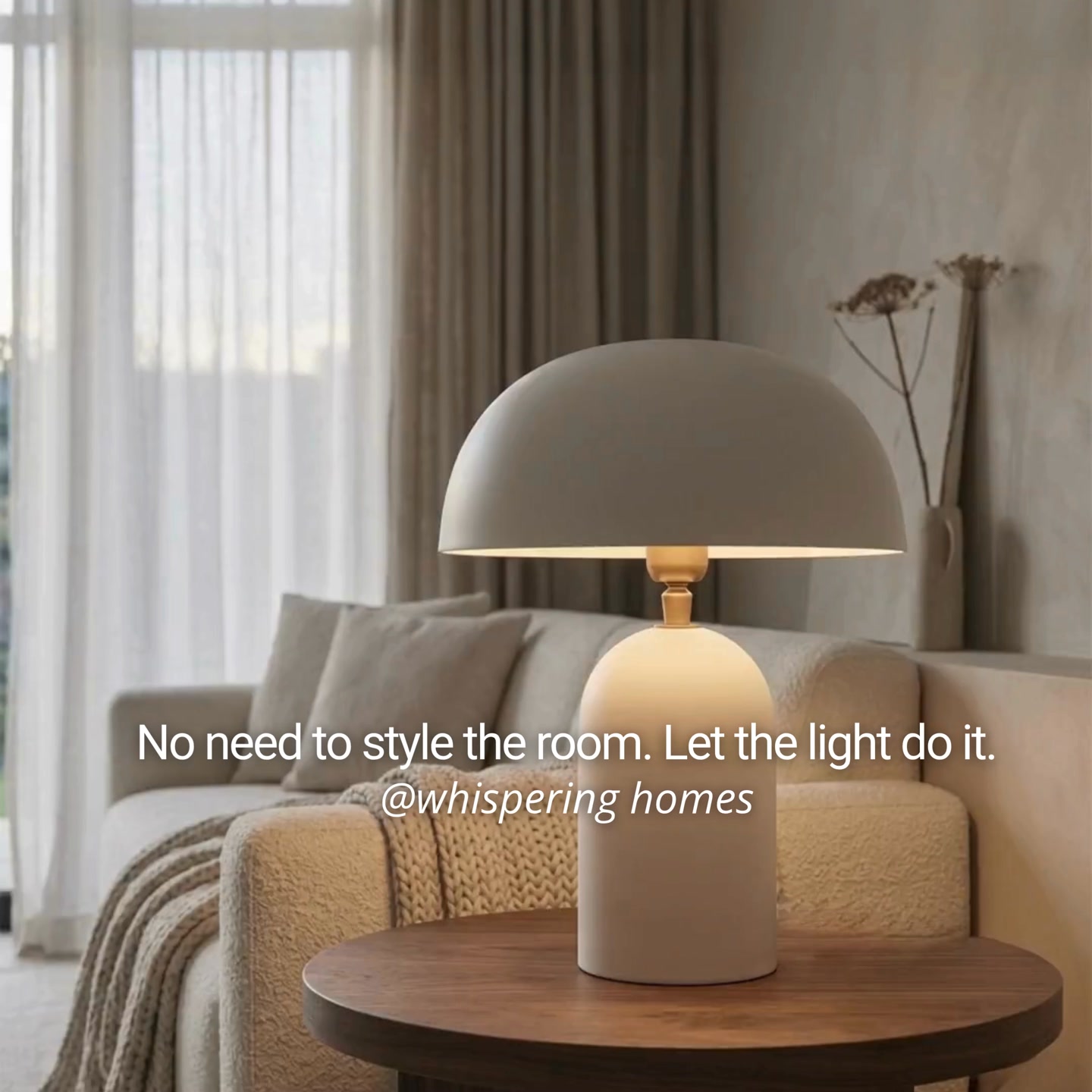 WhisperingHomes Facebook ad