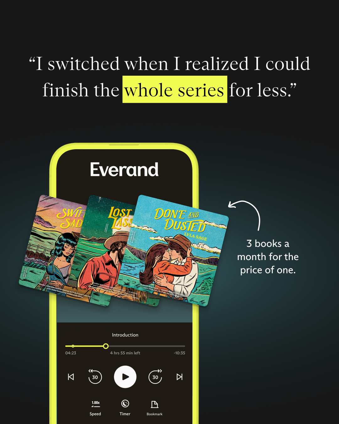 Everand Facebook ad