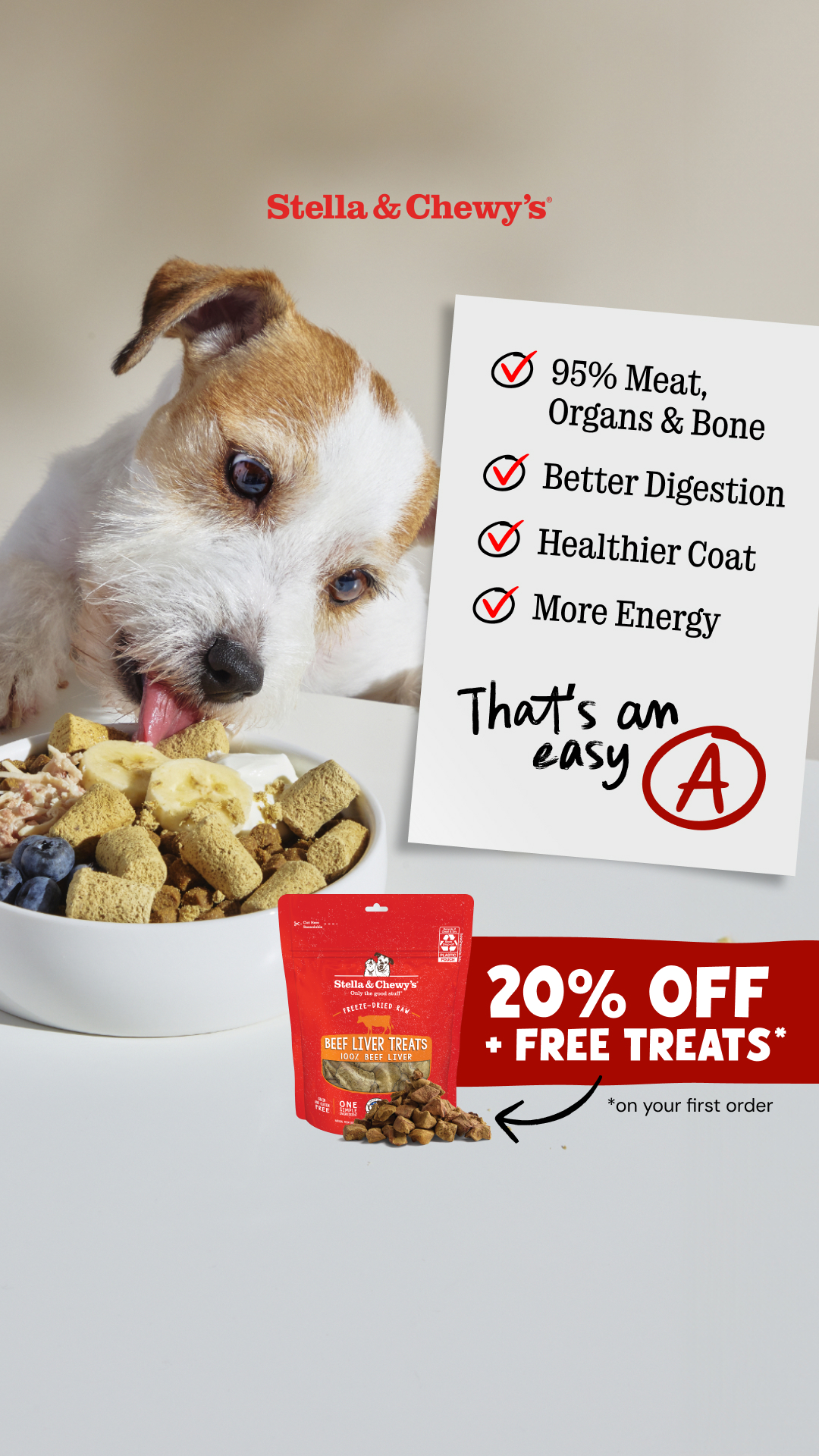 Stella & Chewy's Facebook ad
