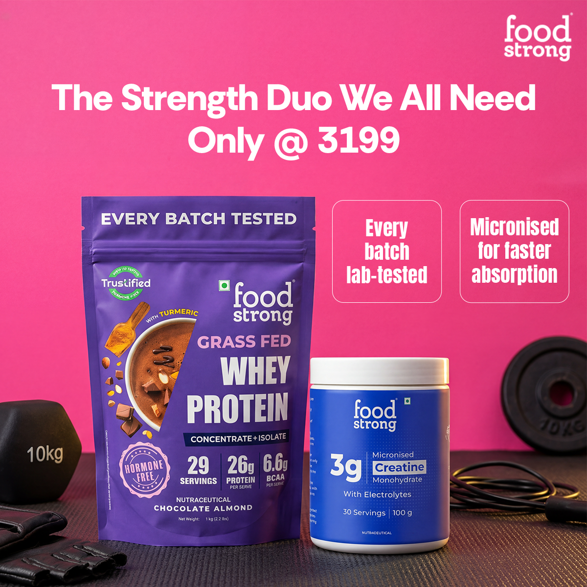 foodstrong Facebook ad