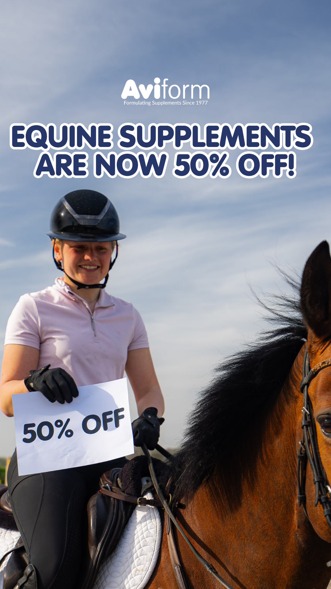 Aviform Nutrition UK - Horse & Dog Facebook ad